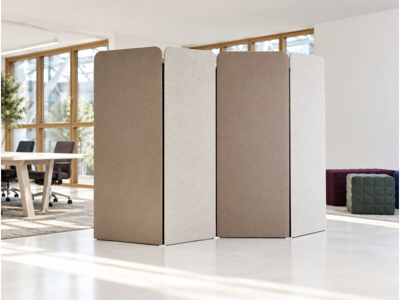 BuzziSpace BuzziScreen – Modulaire akoestische scheidingswand