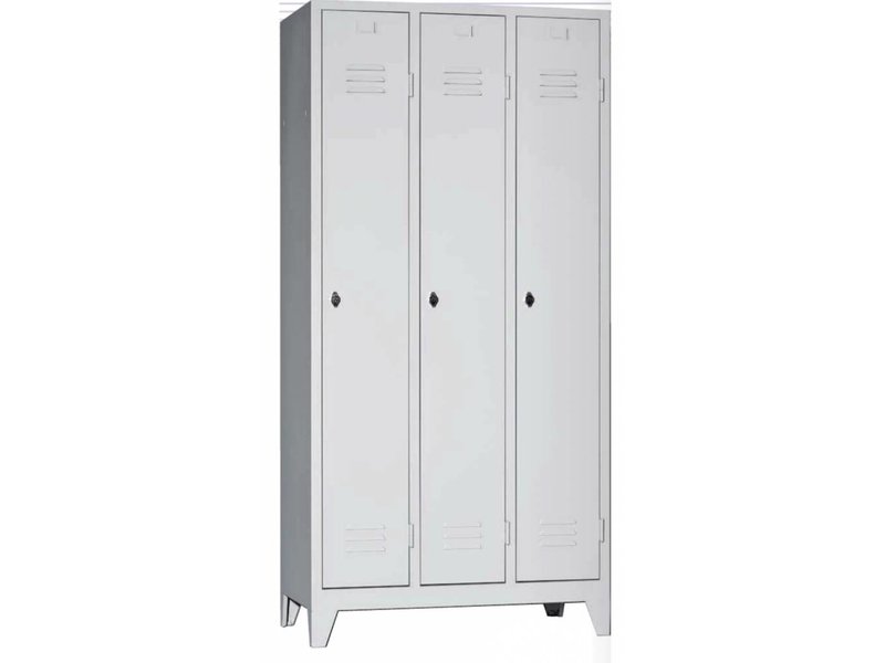 Armoire métallique pour vestiaire en différentes tailles 123 portes