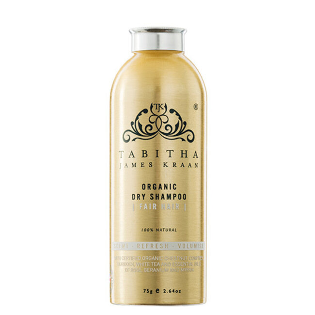 TABITHA JAMES KRAAN Compact Organic Dry Shampoo Licht Haar