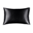 HER MOTIONS Satijnen Kussensloop - Zwart 60x70cm