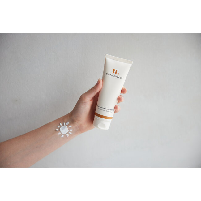 NOURISHED DAILY Sunscreen Lotion SPF50