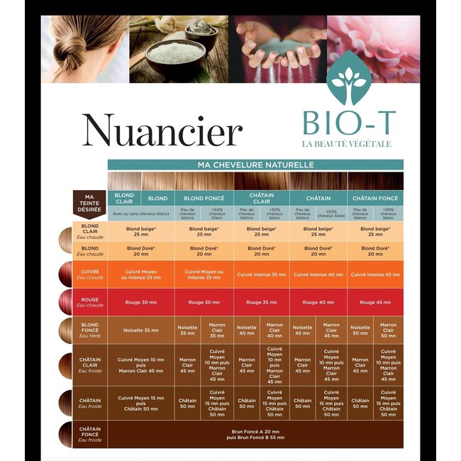 BIO-T Plantenkleuring - Koel Kastanjebruin