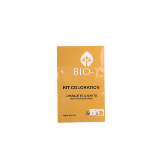 BIO-T Haarkleurset: mutsje & handschoenen