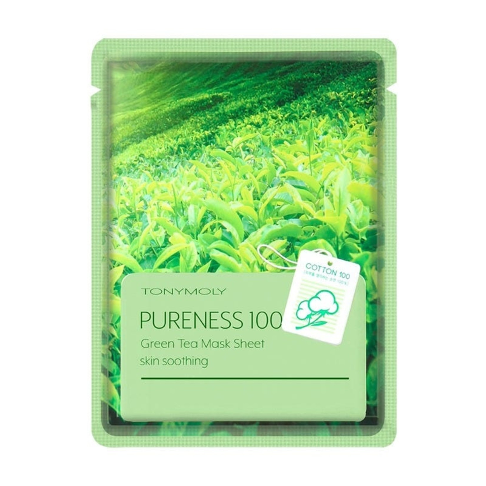 TONYMOLY Pureness 100 Green Tea Mask Sheet