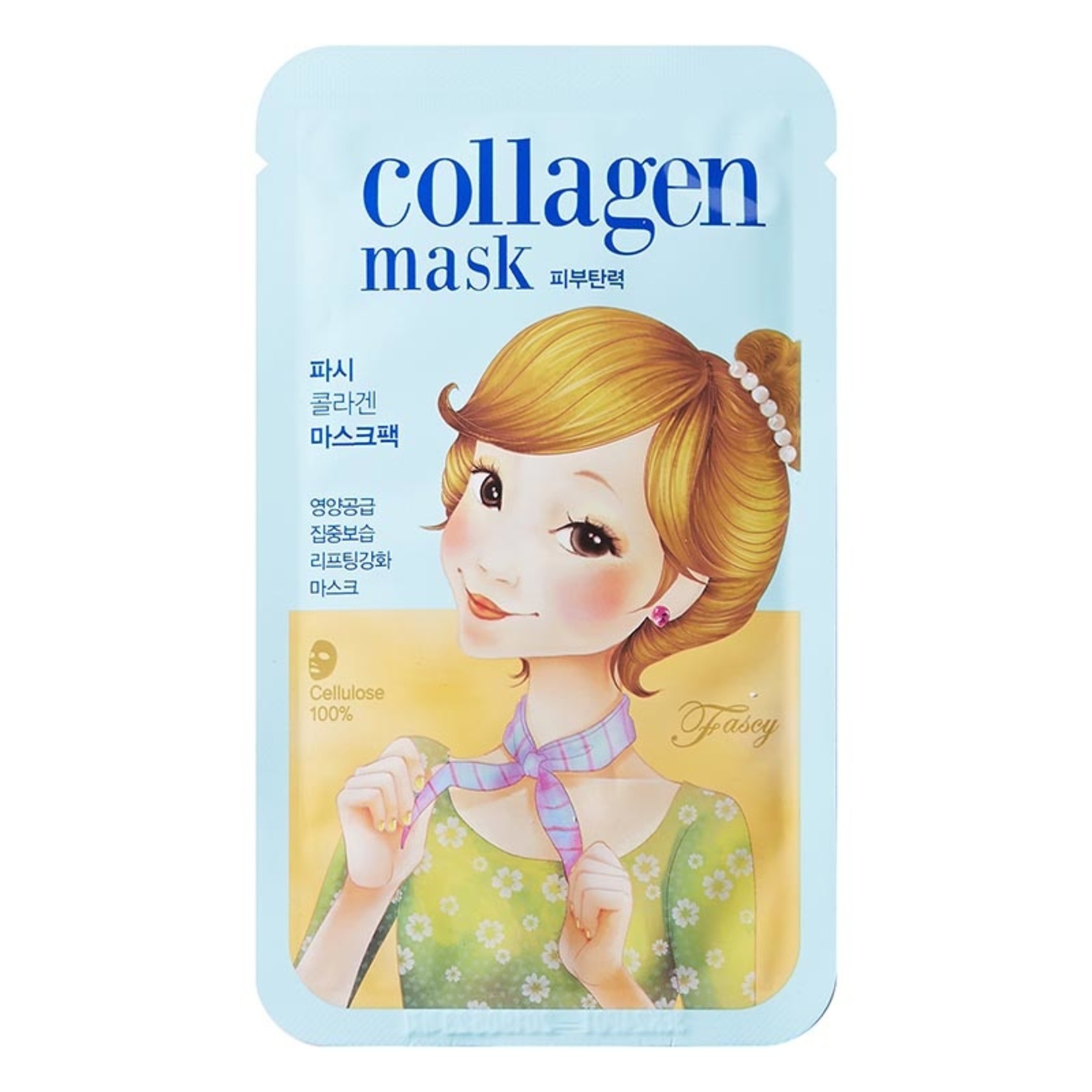 FASCY Collagen Mask [Scarf Tina]