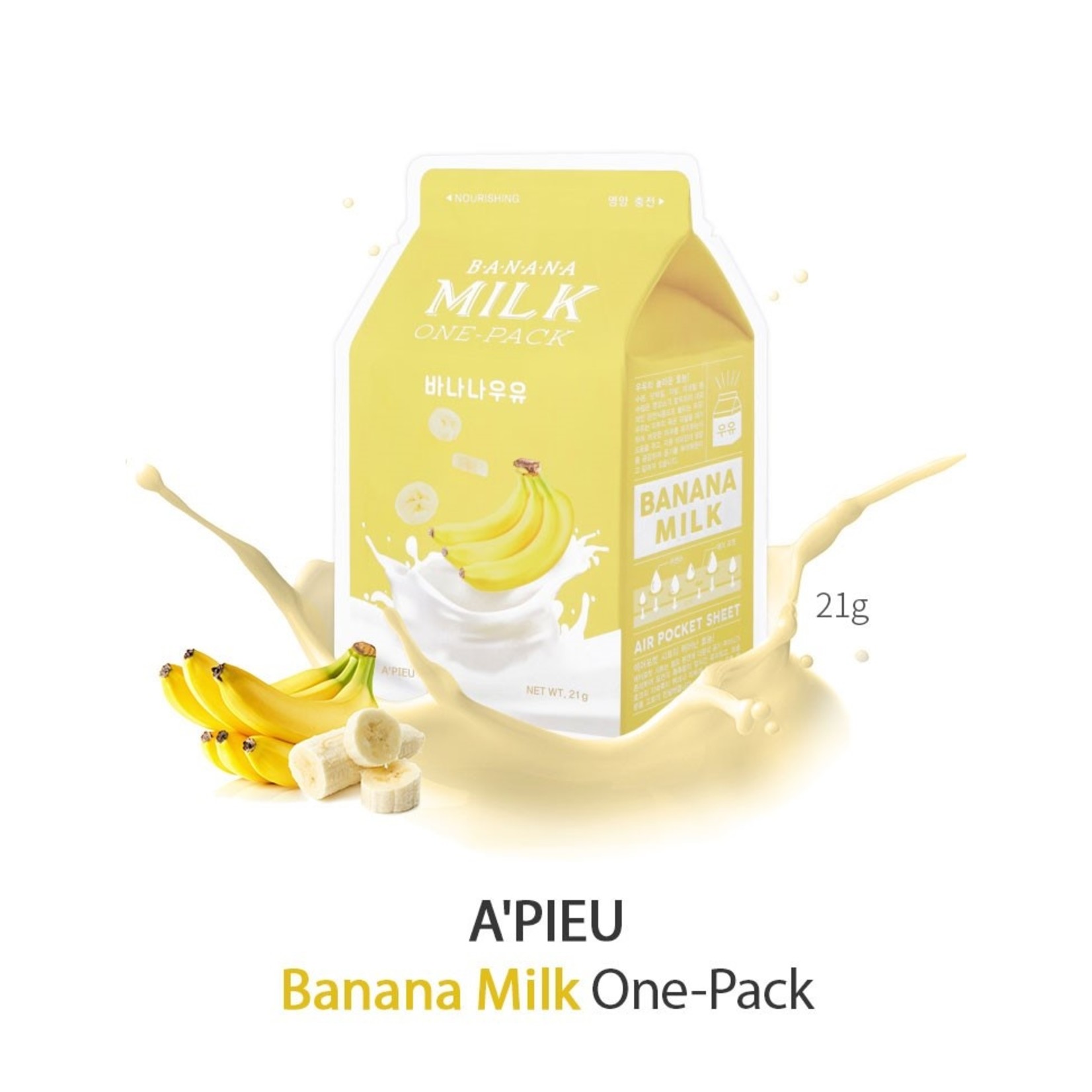 A'PIEU Milk One Pack #Banana Milk