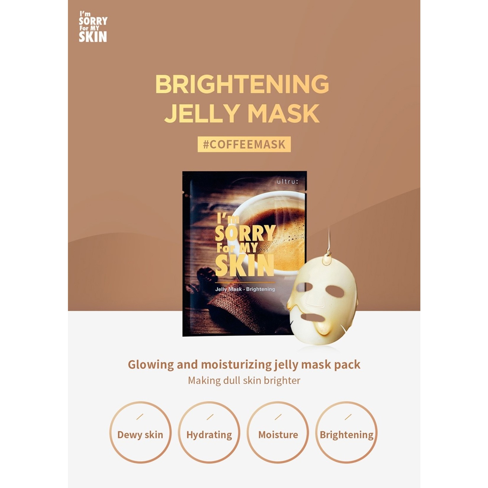 I'm SORRY For MY SKIN Jelly Mask [Brightening]