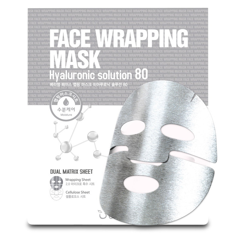 berrisom Face Wrapping Mask Hyaluronic Solution 80 tuchmaske.ch