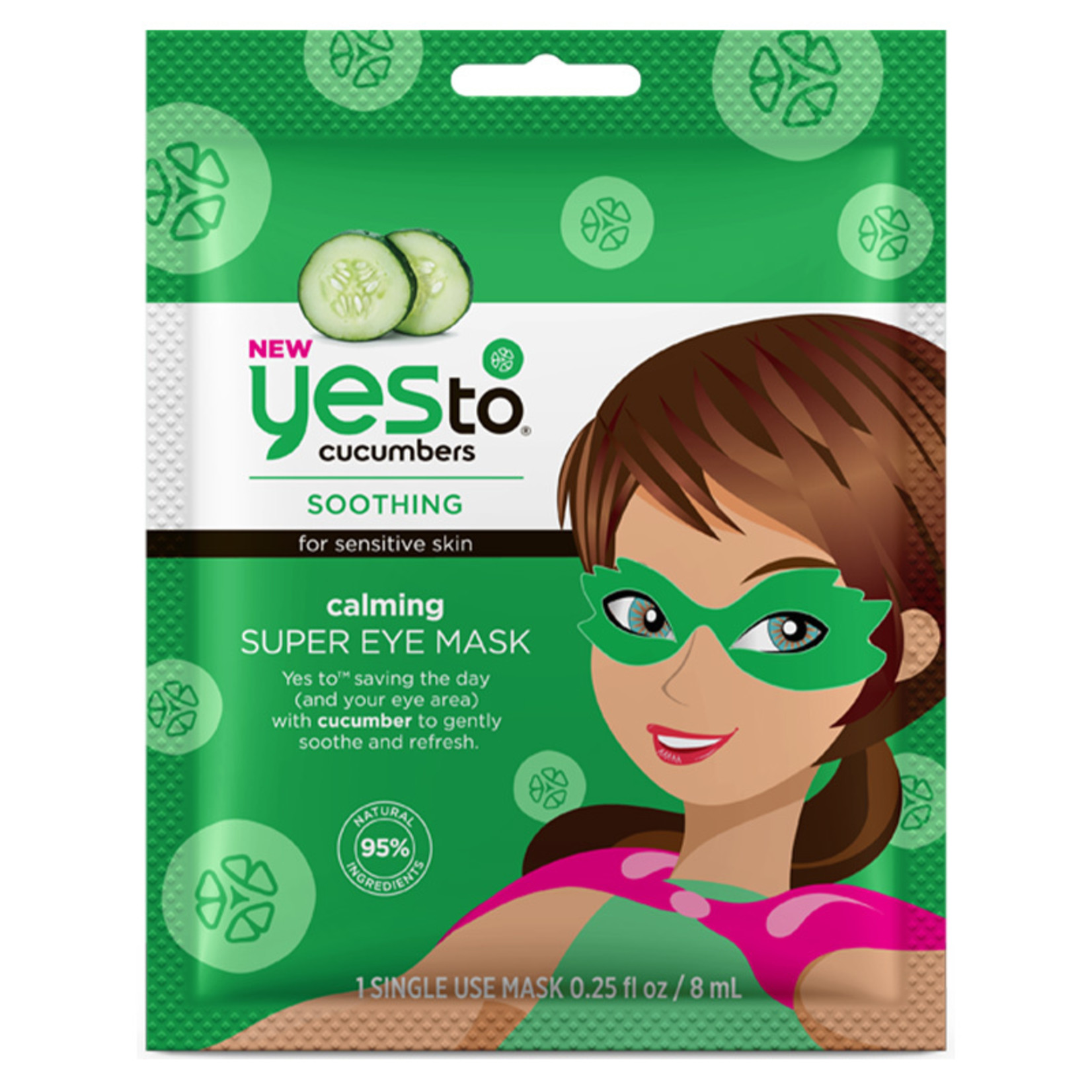 Yes to Yes to Cucumbers (Calming Super Eye Mask)