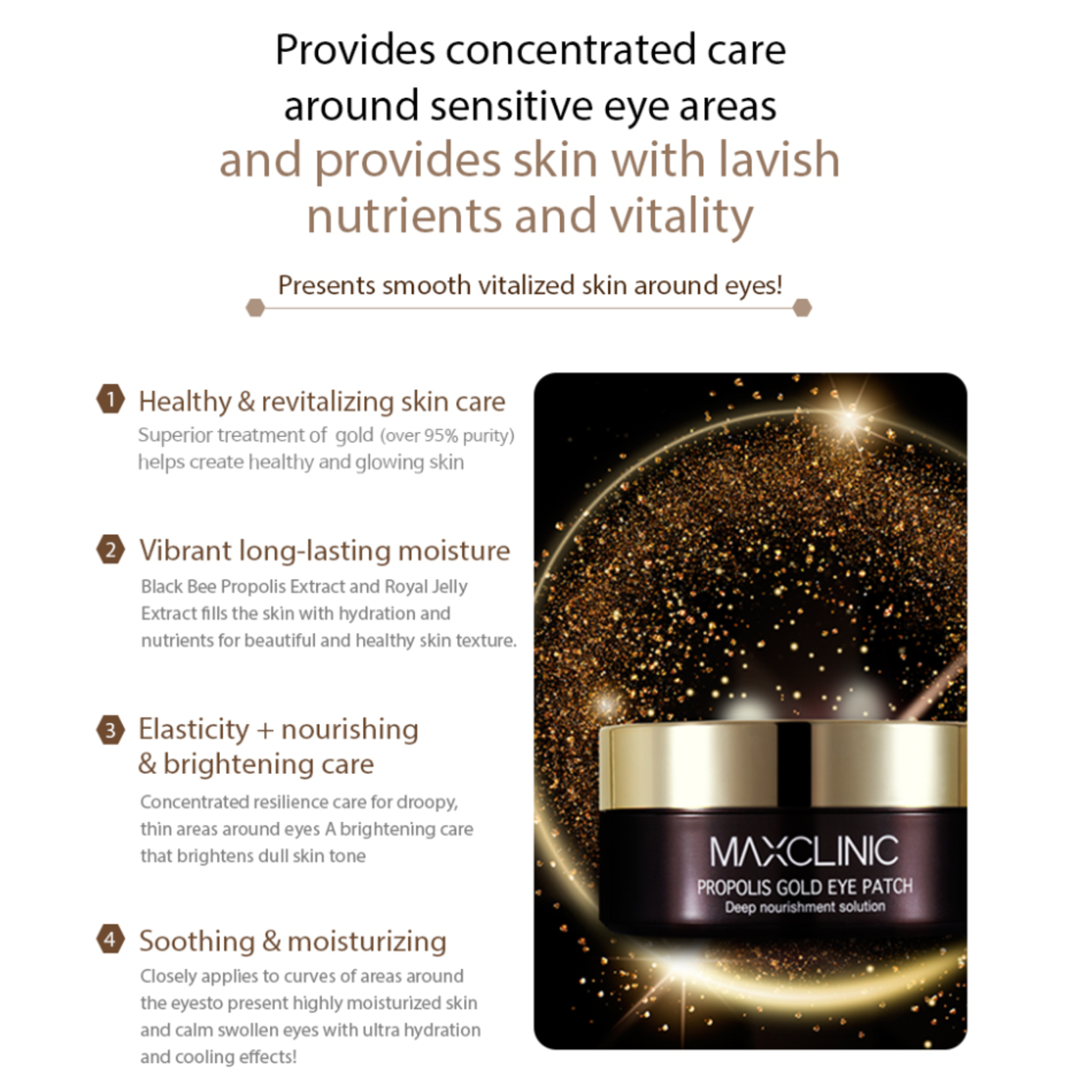 MAXCLINIC Propolis Gold Eye Patch