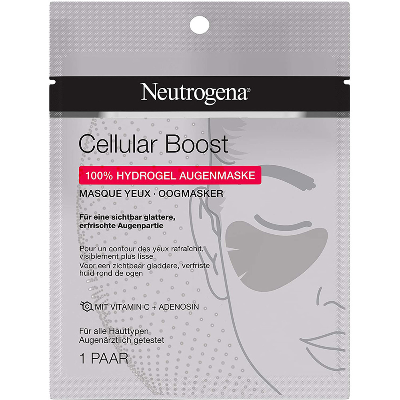 Neutrogena Cellular Boost Hydrogel Augenmaske