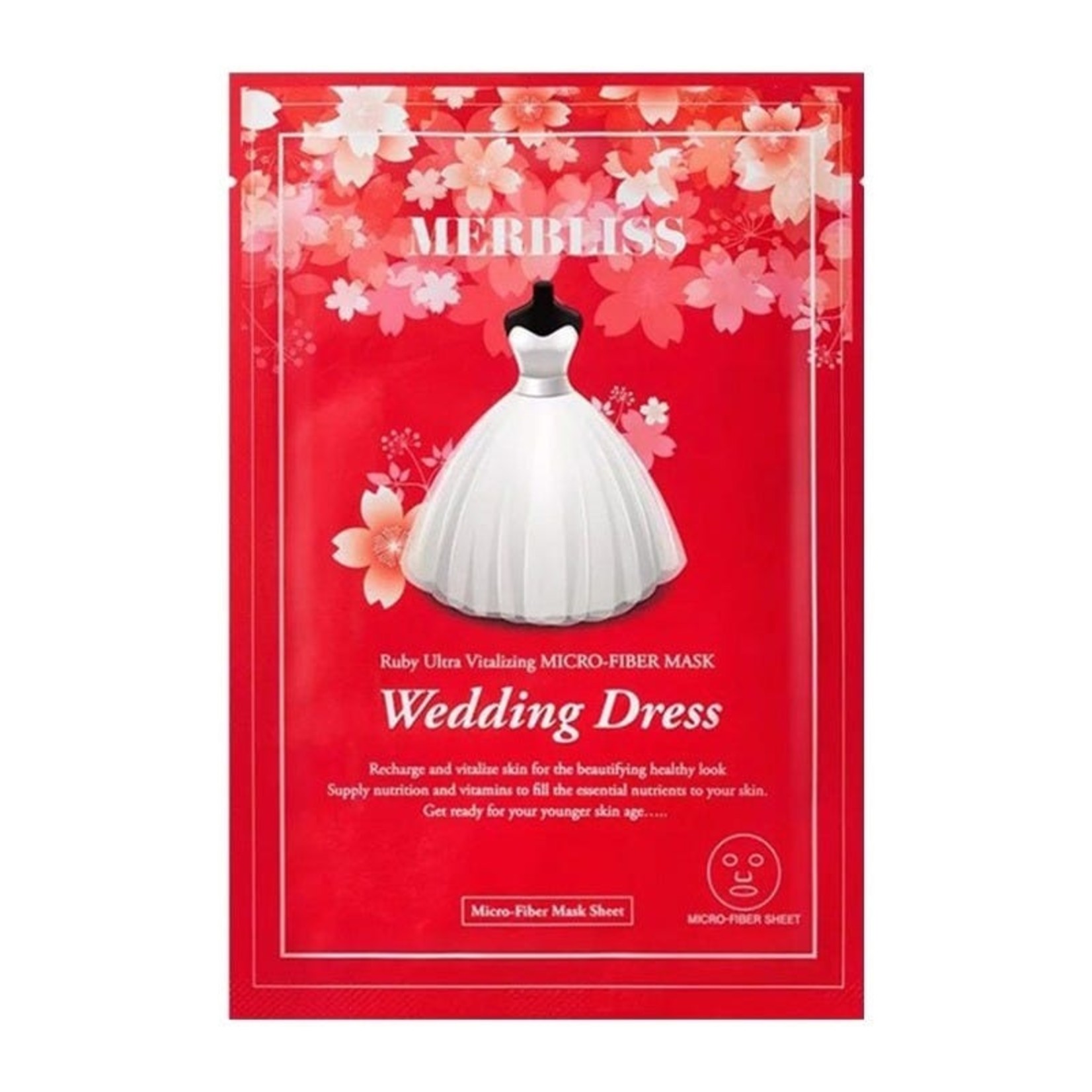 MERBLISS Wedding Dress Mask Trial Mix (6 pcs)