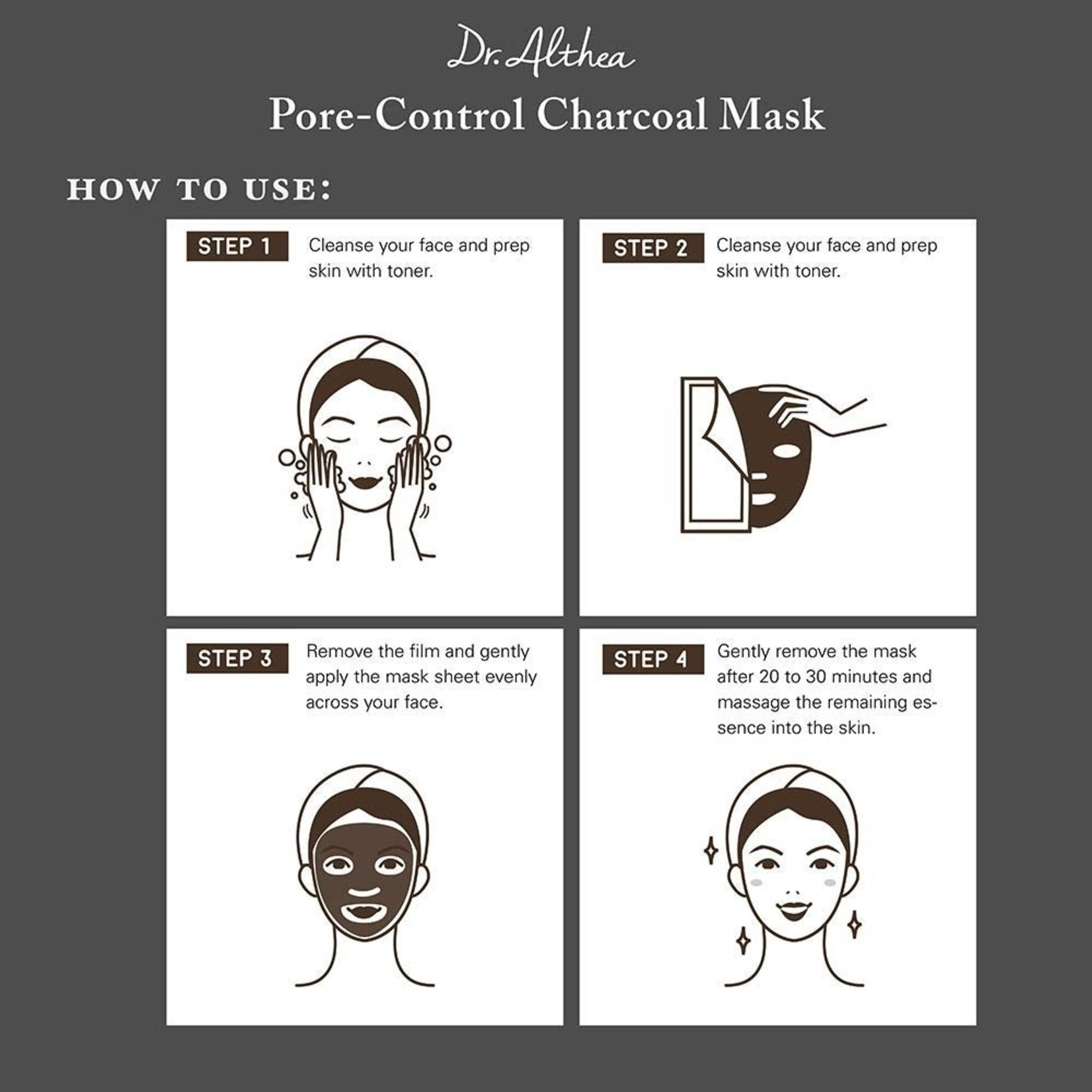 Dr. Althea Pore-Control Charcoal Mask