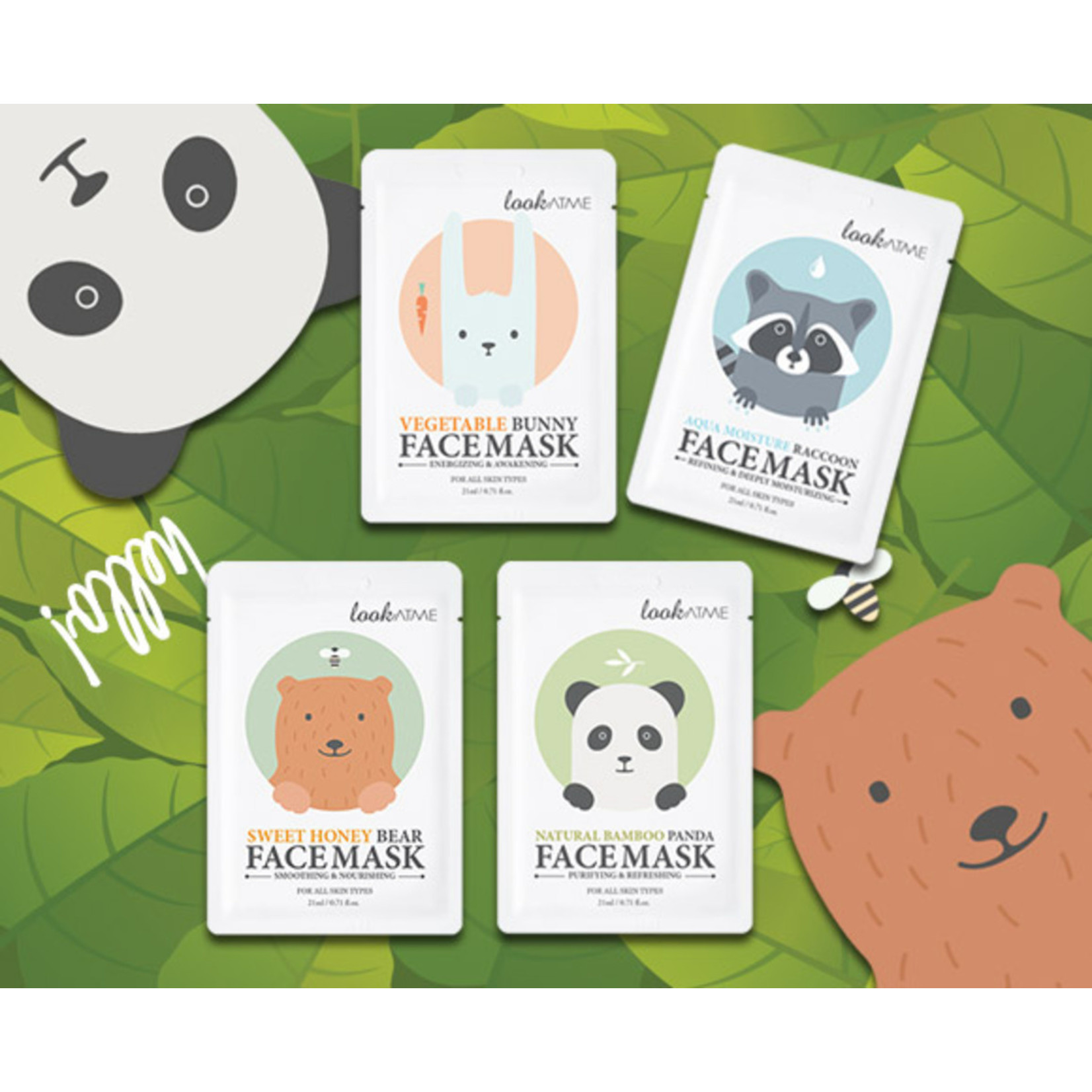 lookATME Face Mask  Probierset (4 Stk)