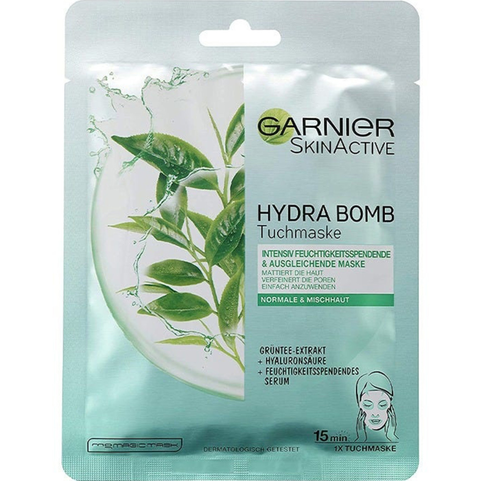Garnier SkinActive Hydra Bomb Tuchmaske Grüntee