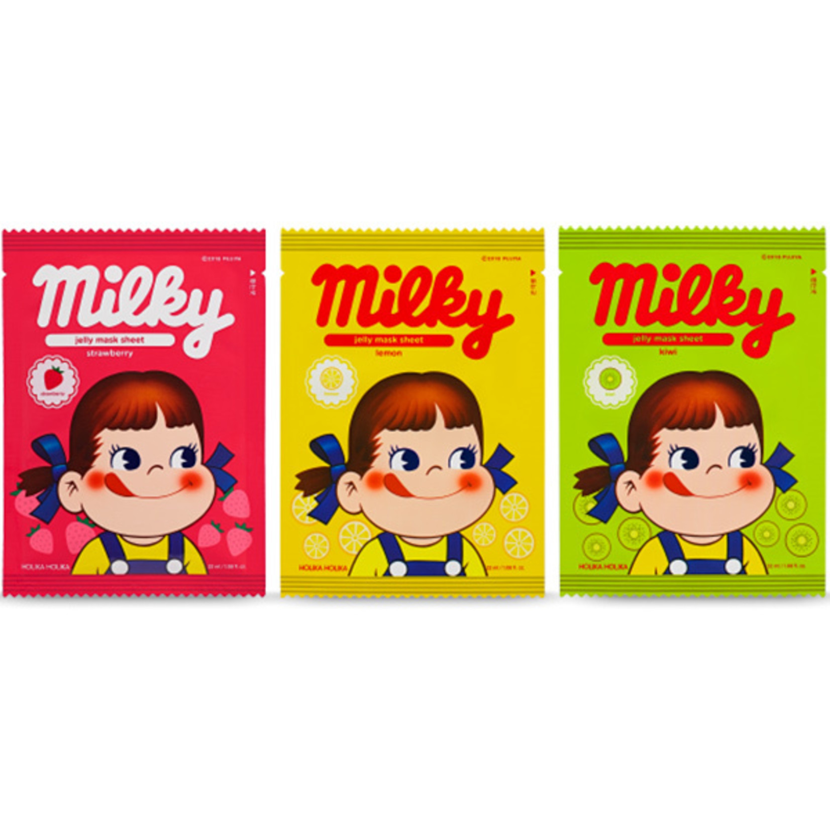 Holika Holika Jelly Mask Sheet (Sweet Peko) Trial Mix (3 pcs)