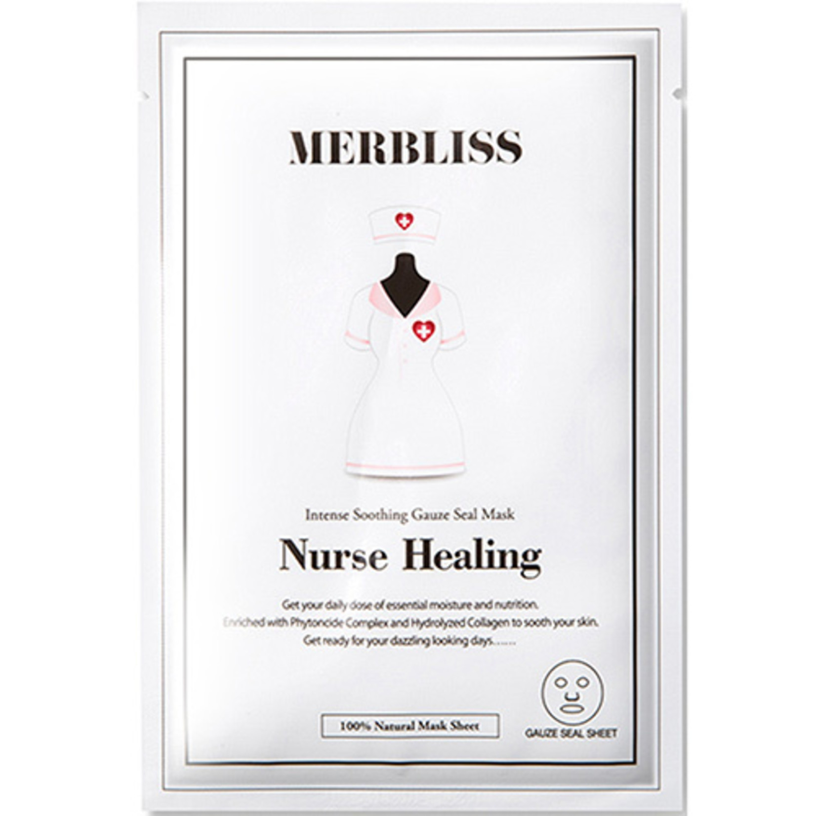 MERBLISS Nurse Healing Intense Soothing Gauze Seal Mask