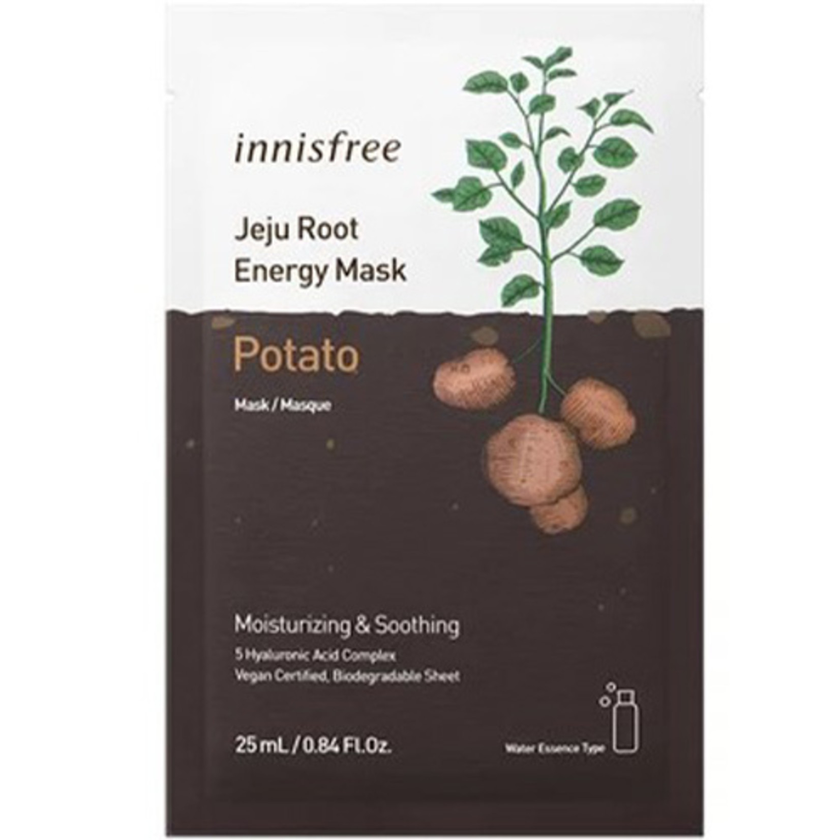 innisfree Jeju Root Energy Tuchmaske [Kartoffel]