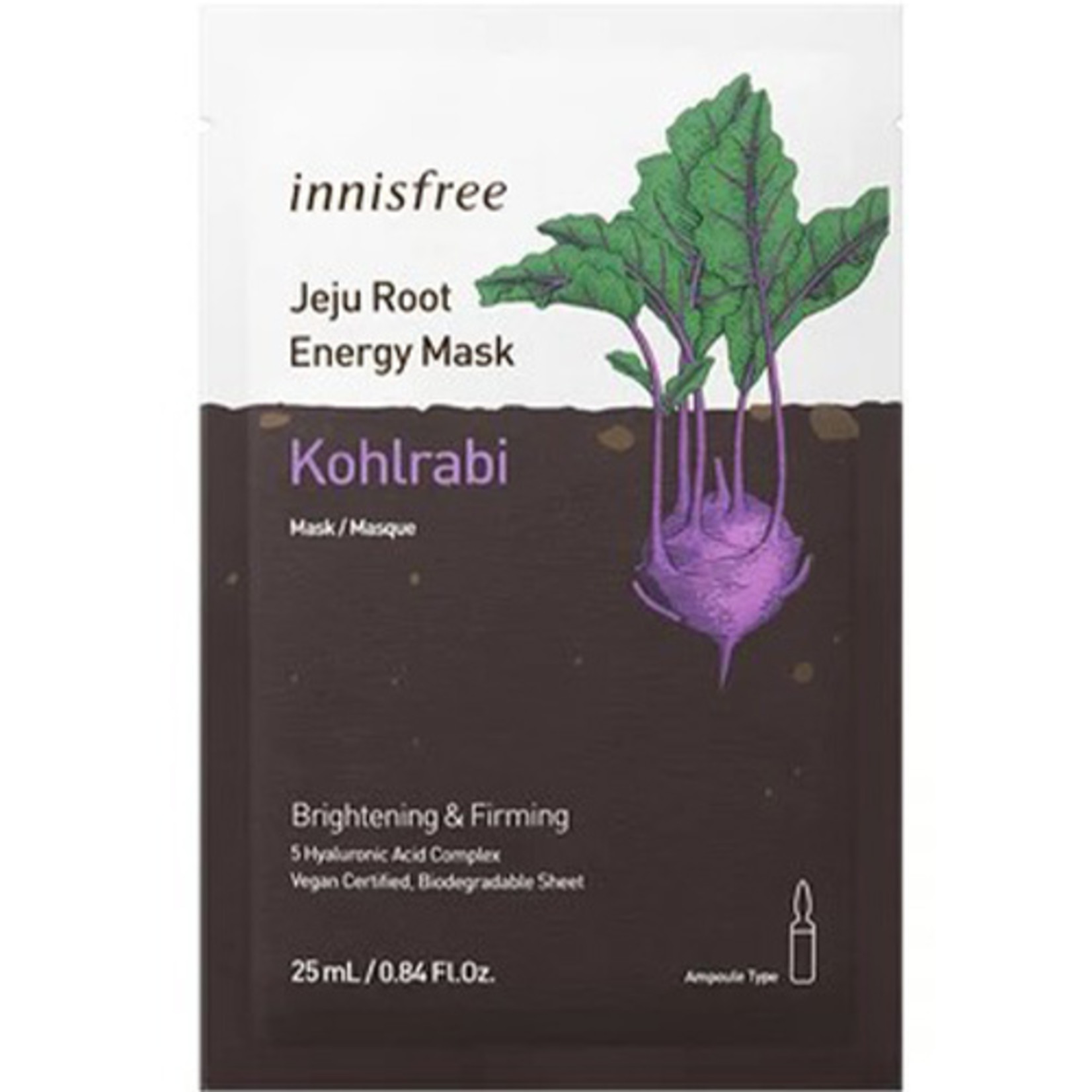 innisfree Jeju Root Energy Tuchmaske [Kohlrabi]