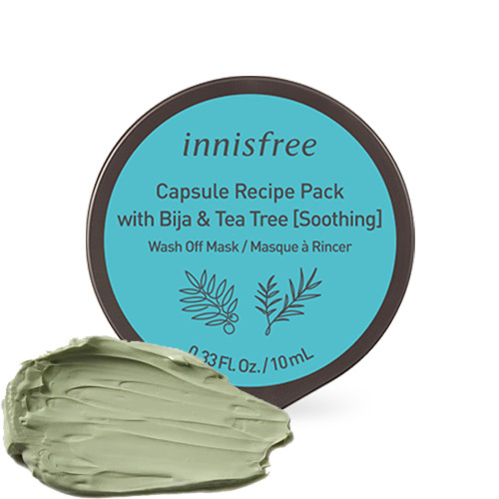 innisfree Capsule Recipe Wash-Off Maske Bija & Teebaum (Beruhigend)