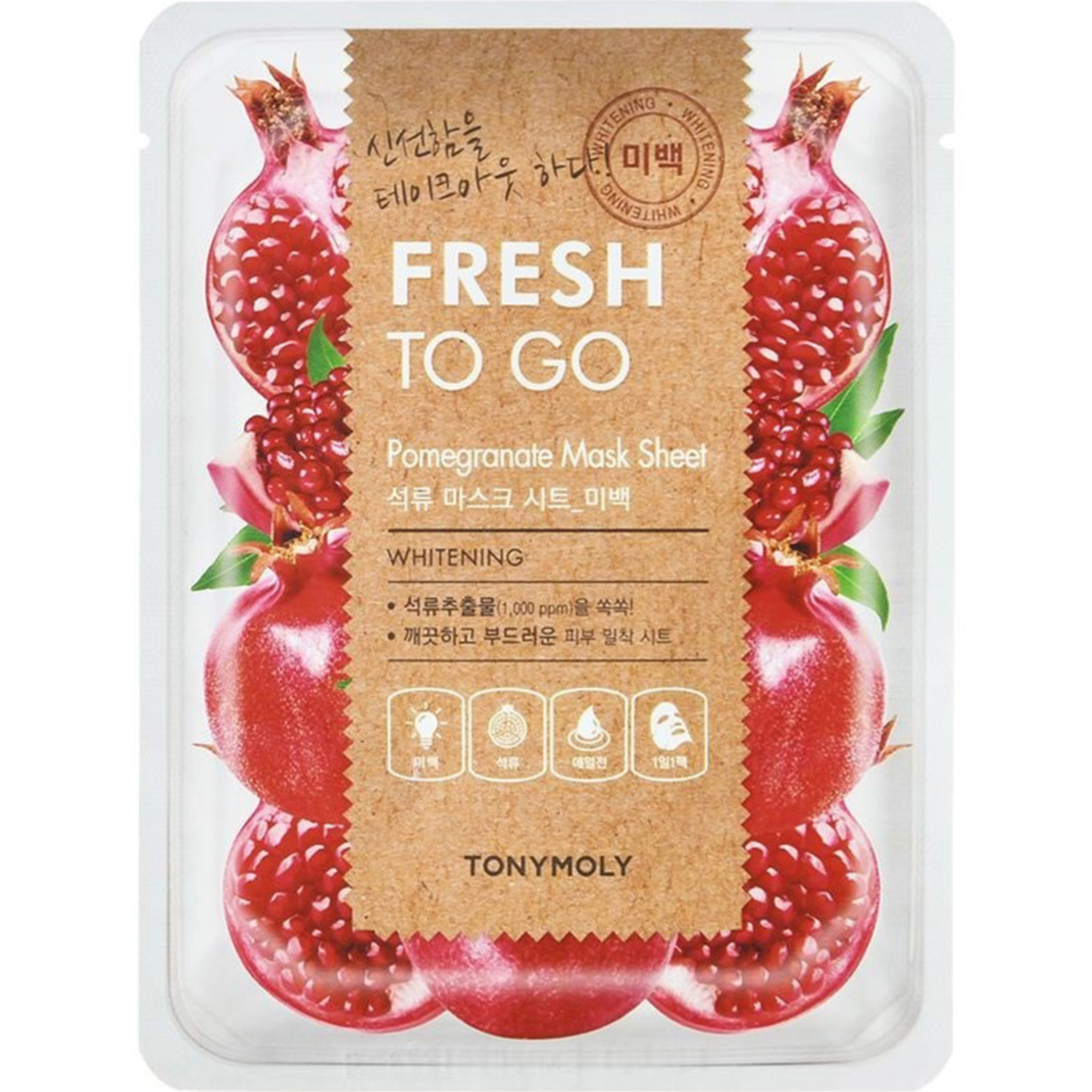 TONYMOLY Fresh To Go Pomegranate Mask Sheet