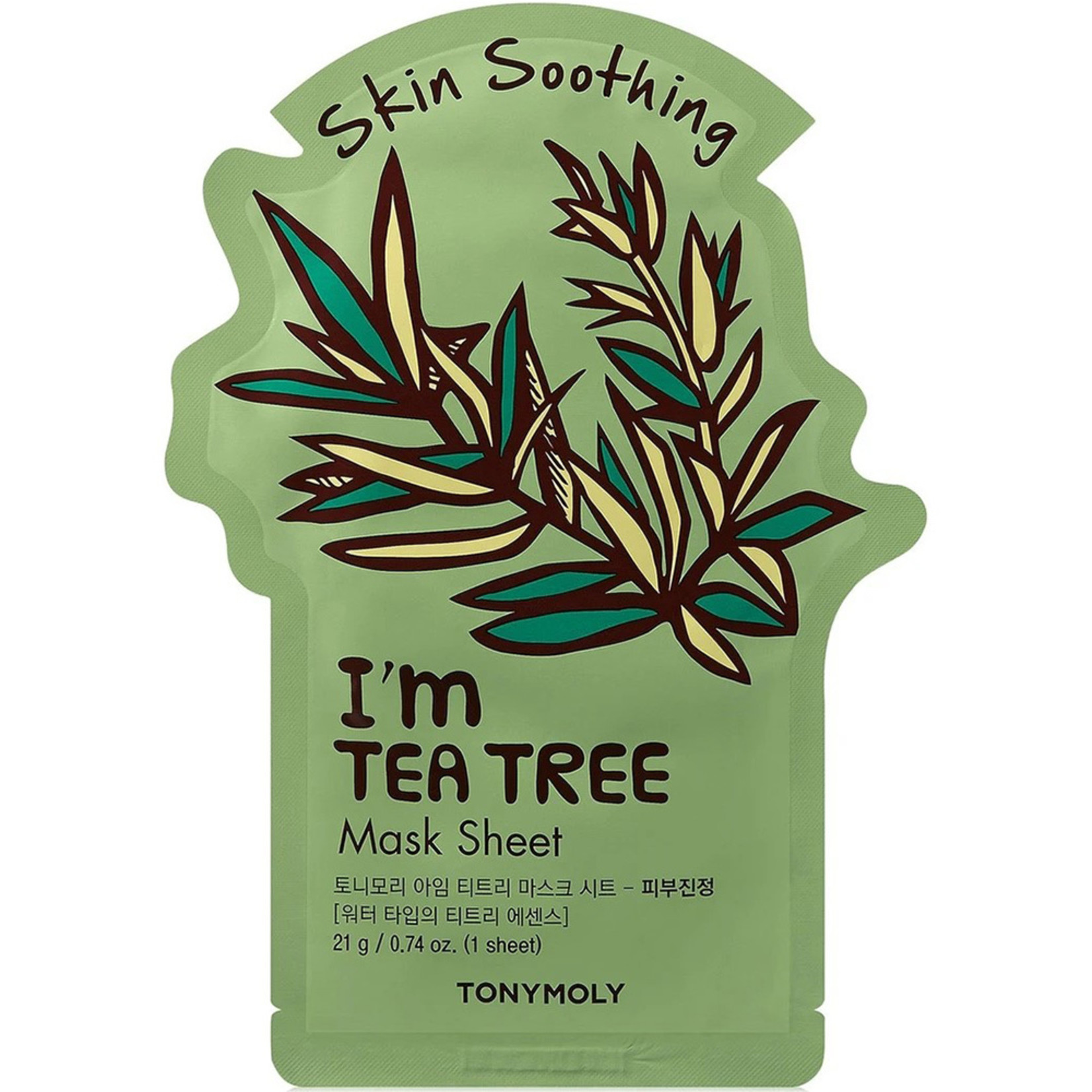 TONYMOLY I`m REAL Tea Tree Mask Sheet Soothing