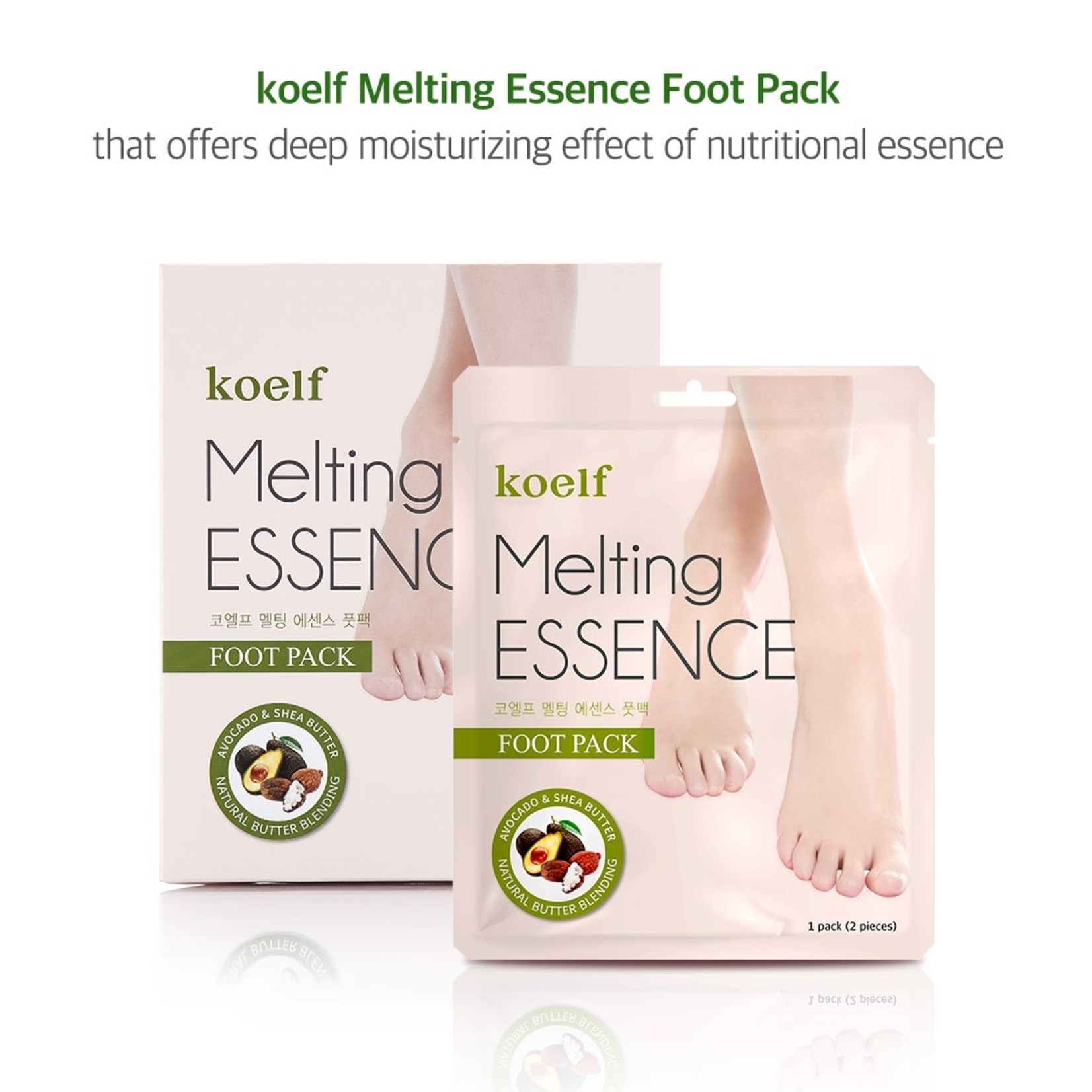 koelf Melting Essence Foot Pack