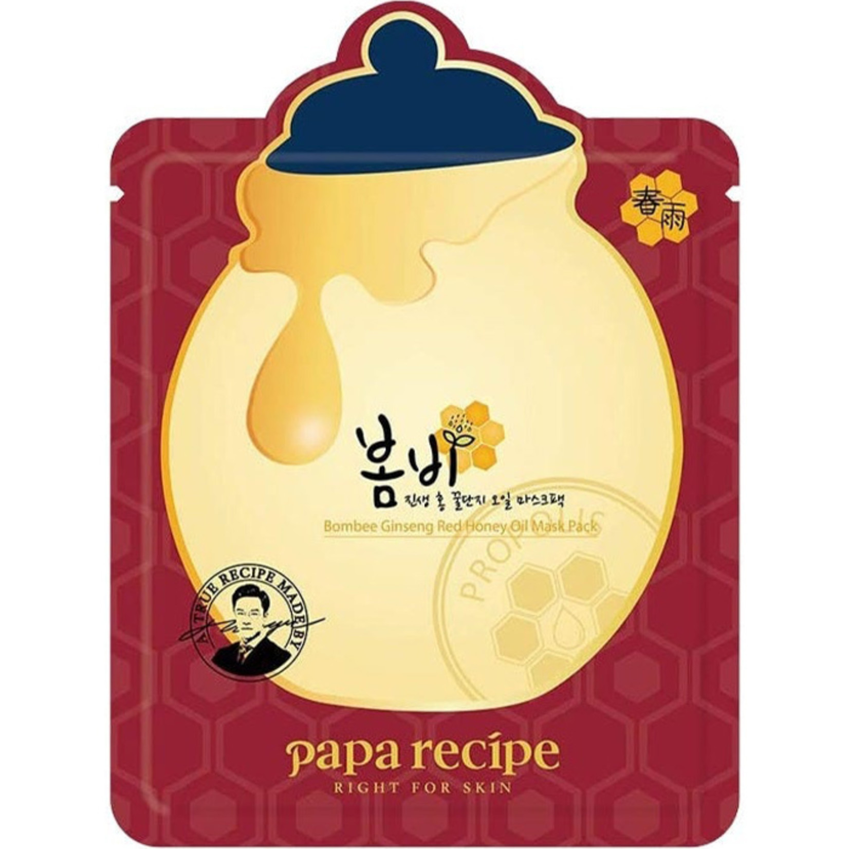 Papa Recipe Bombee Ginseng Red Honey Oil Mask