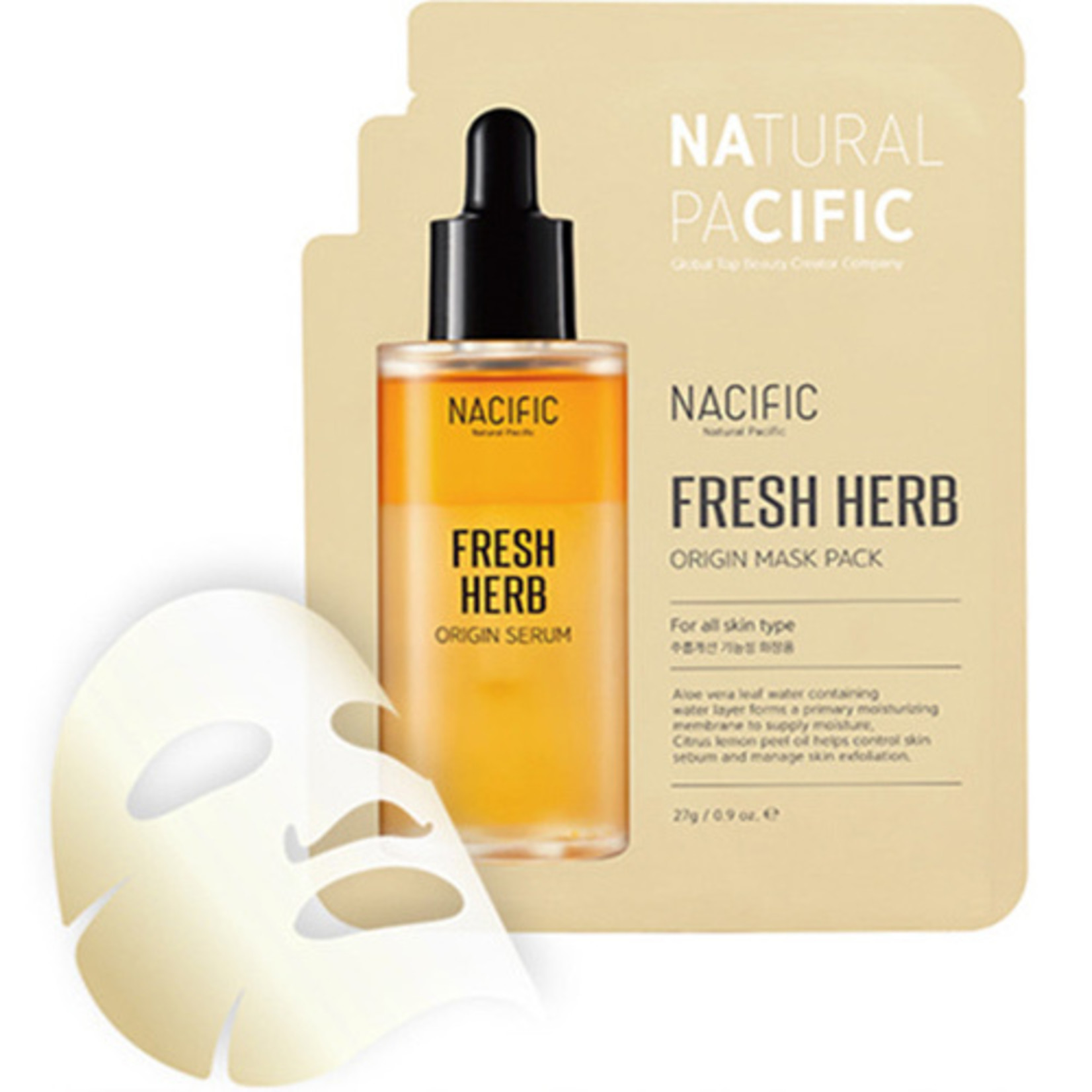 Nacific Fresh Herb Origin Mask Pack
