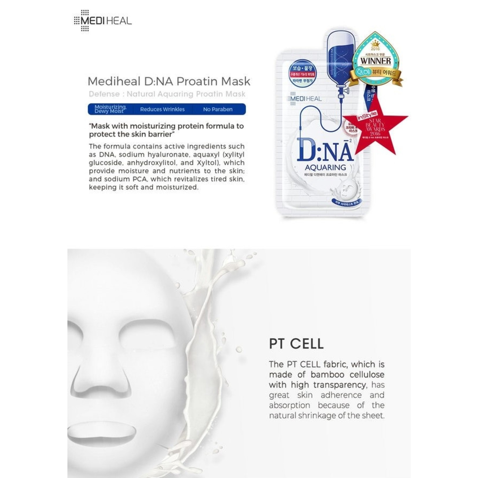 Mediheal Proatin Mask D.NA Aquaring