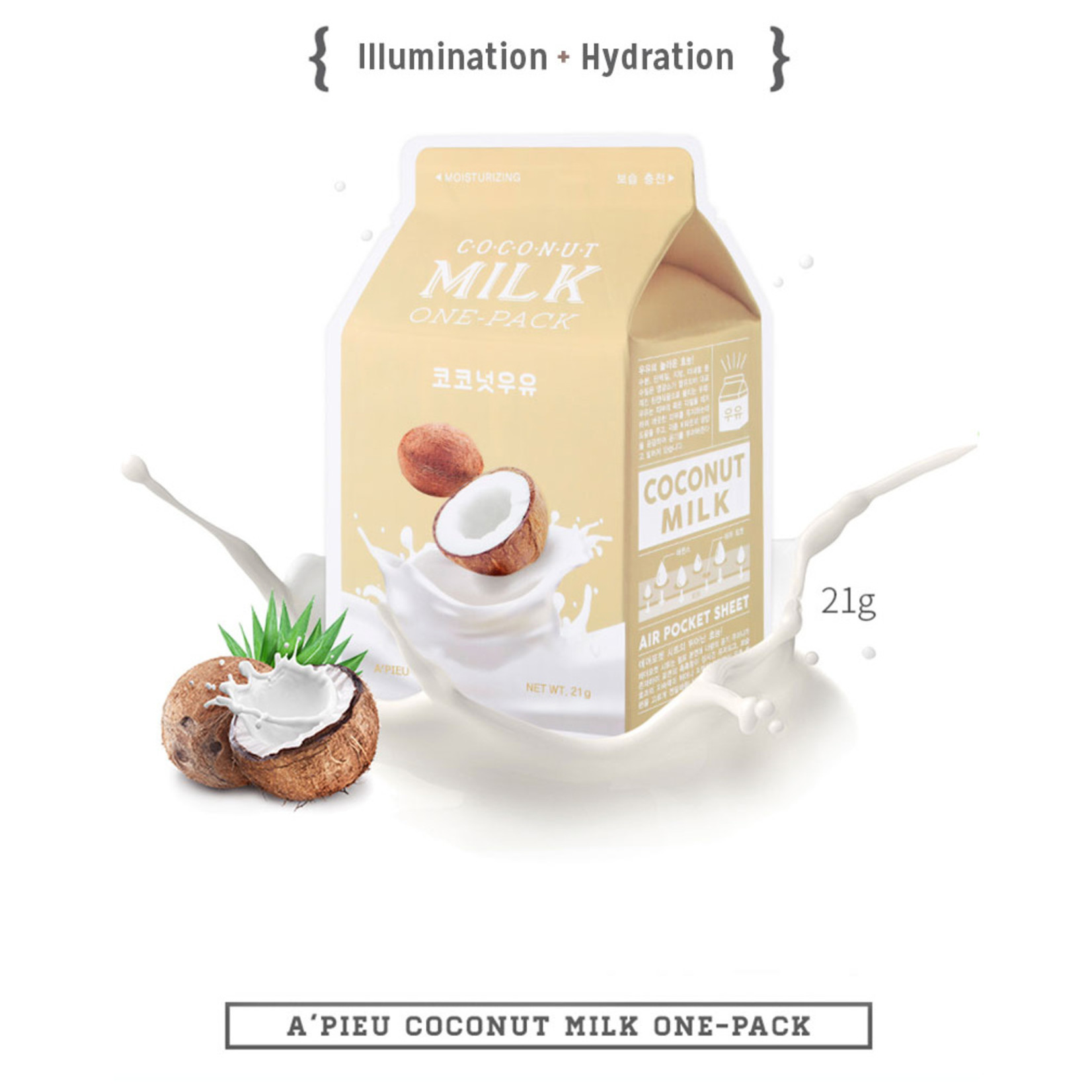 A'PIEU Milk One Pack Set (7 Stk)