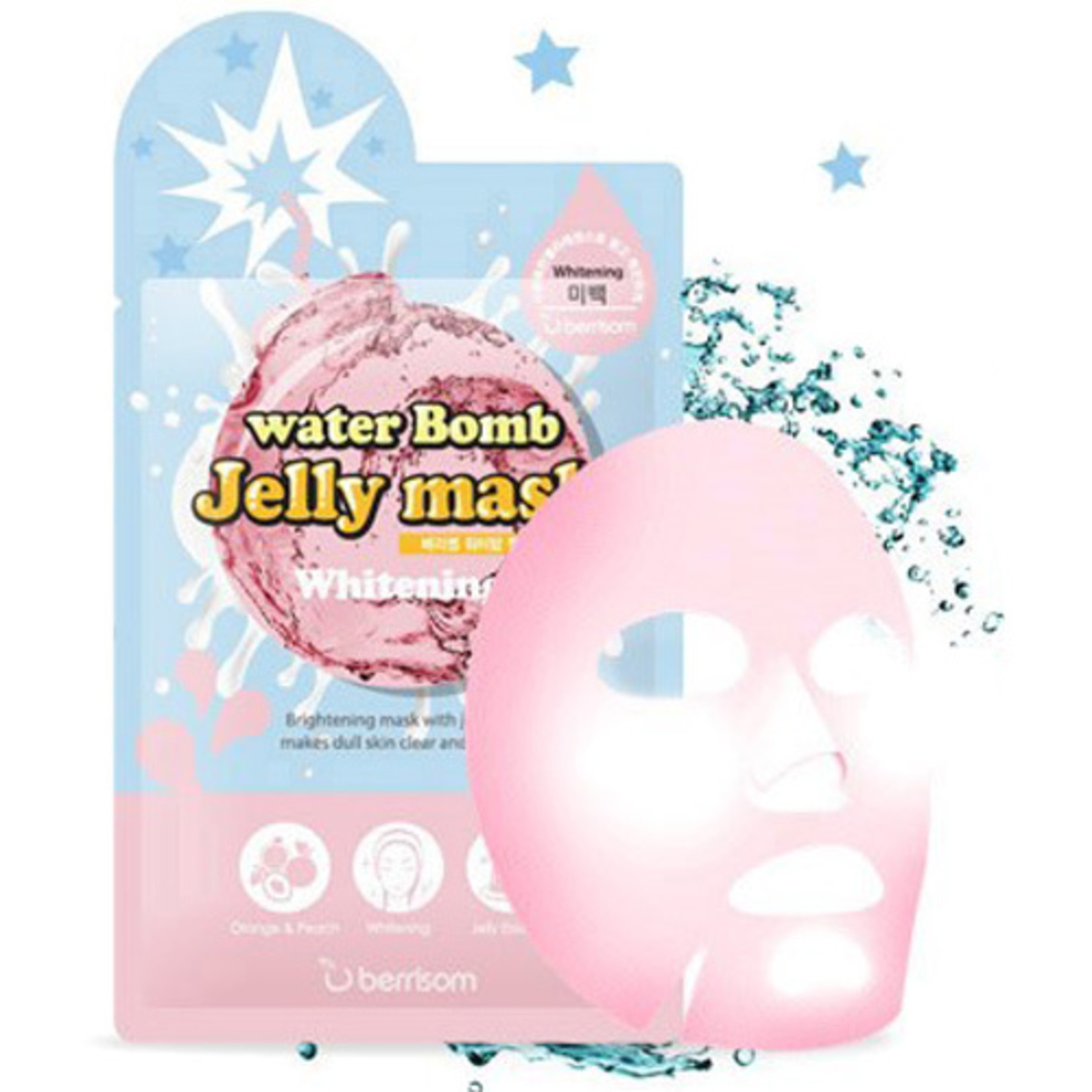 berrisom Water Bomb Jelly Mask - Whitening