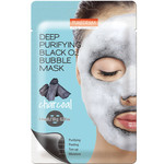 PUREDERM Deep Purifying Black O2 Bubble Mask (Charcoal)
