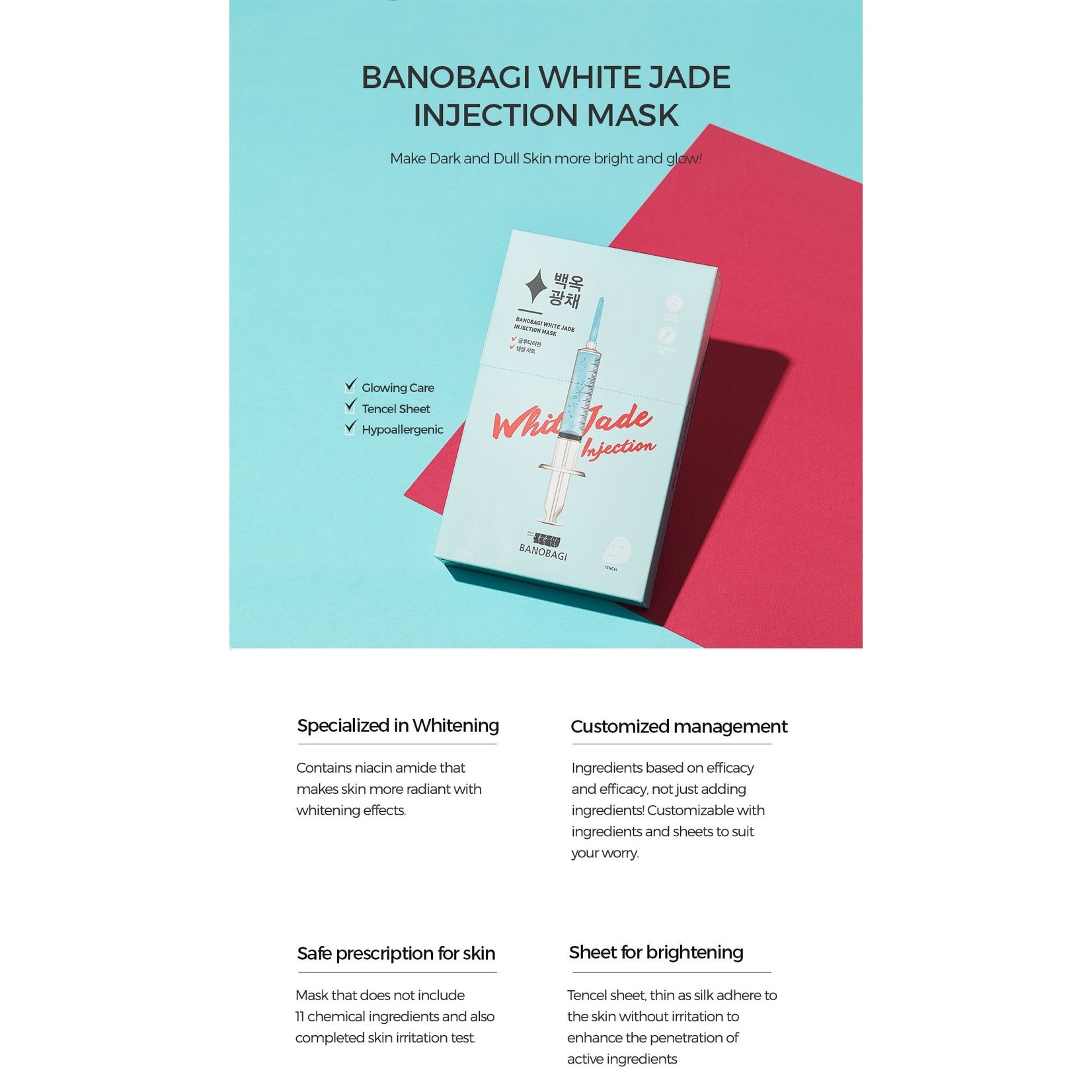 BANOBAGI White Jade Injection Mask