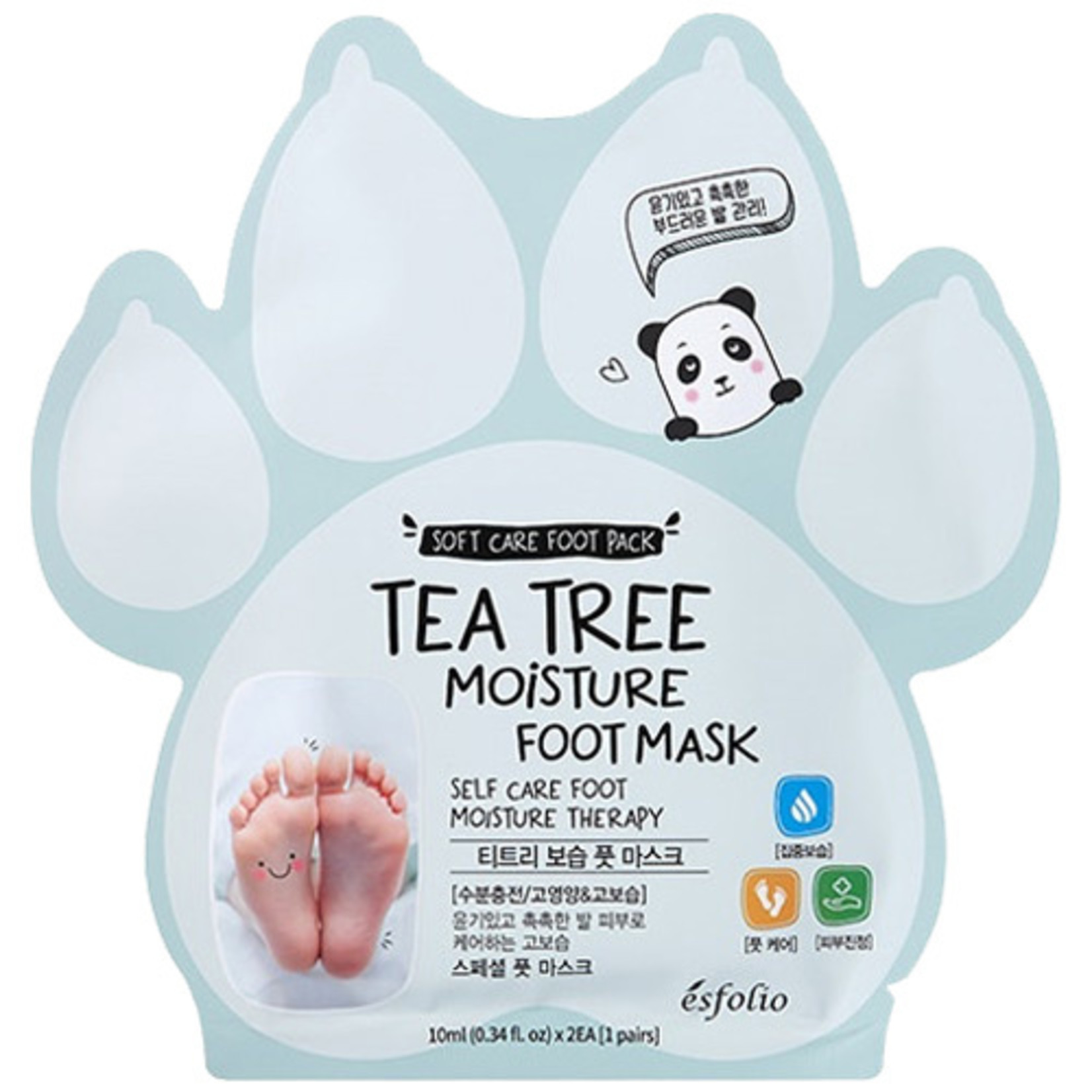 esfolio Tea Tree Moisture Fussmaske