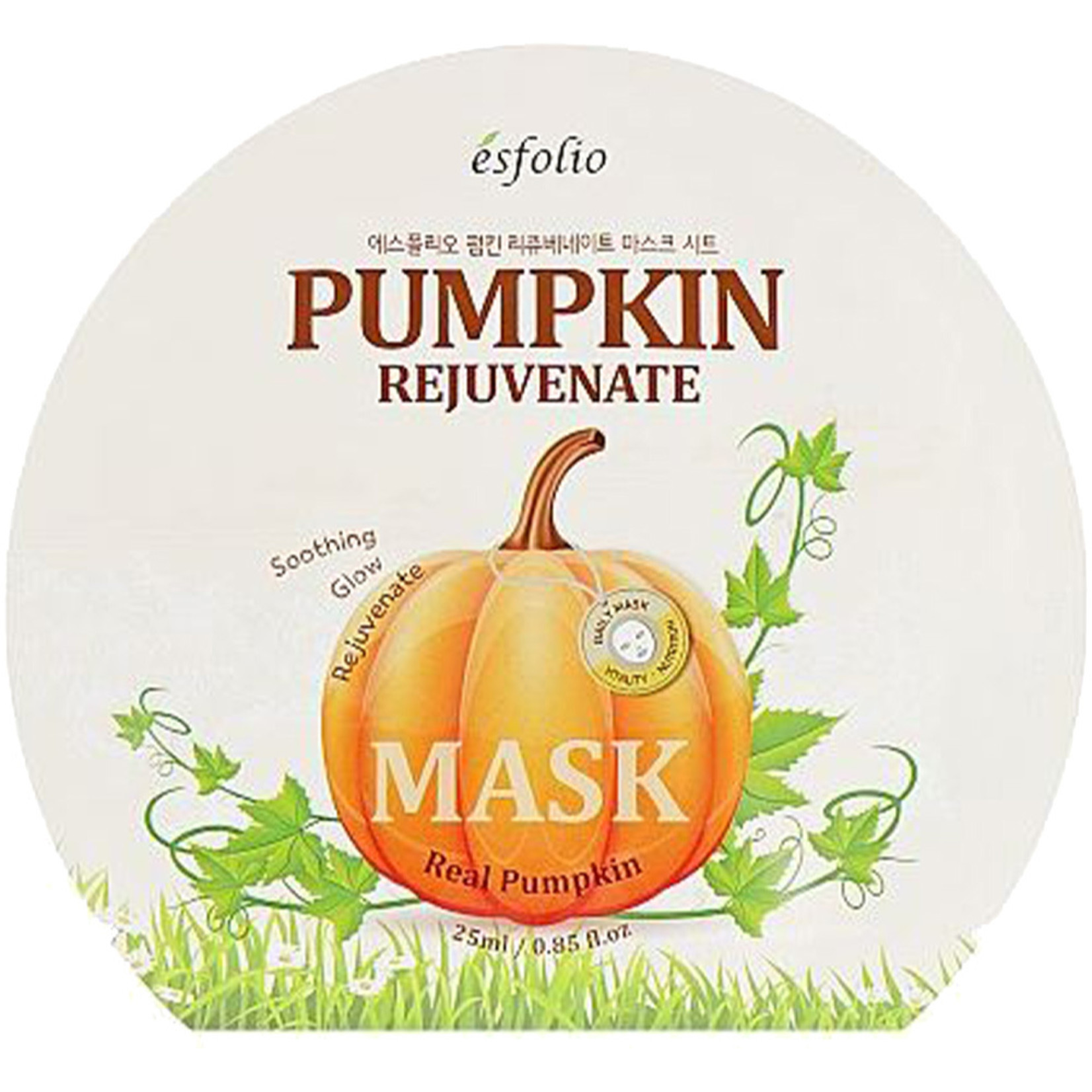 esfolio Pumpkin Rejuvenate Sheet Mask