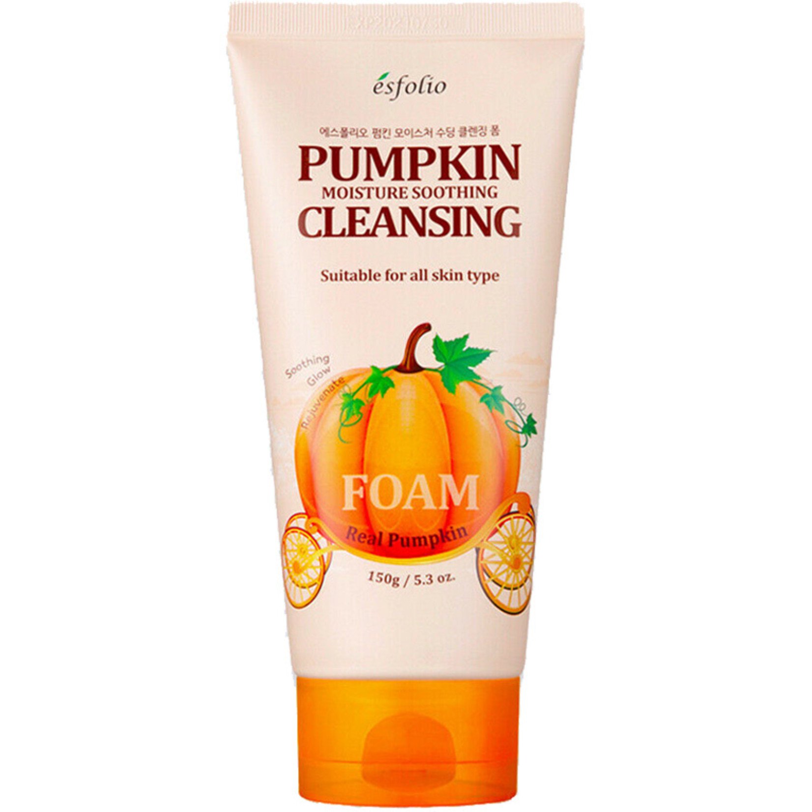 esfolio Pumpkin Moisture Soothing Cleansing Foam