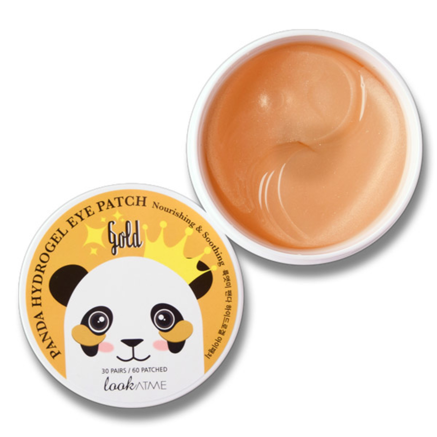 lookATME Panda Hydrogel Eye Patch Gold