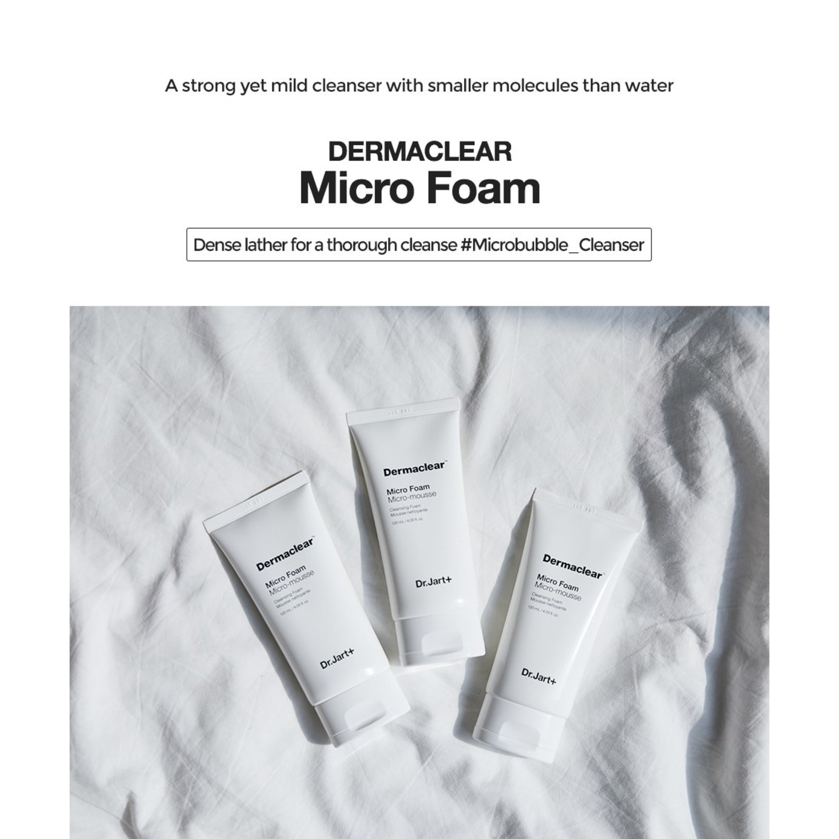 Dr. Jart+ Dermaclear Micro Foam Cleansing Foam