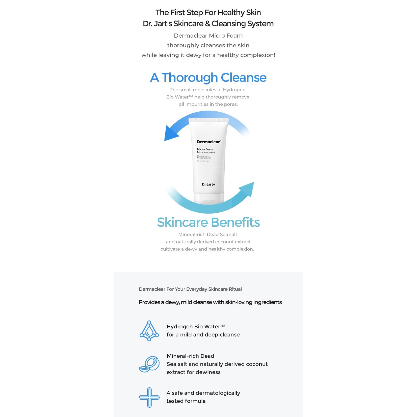 Dr. Jart+ Dermaclear Micro Foam Reinigungsschaum