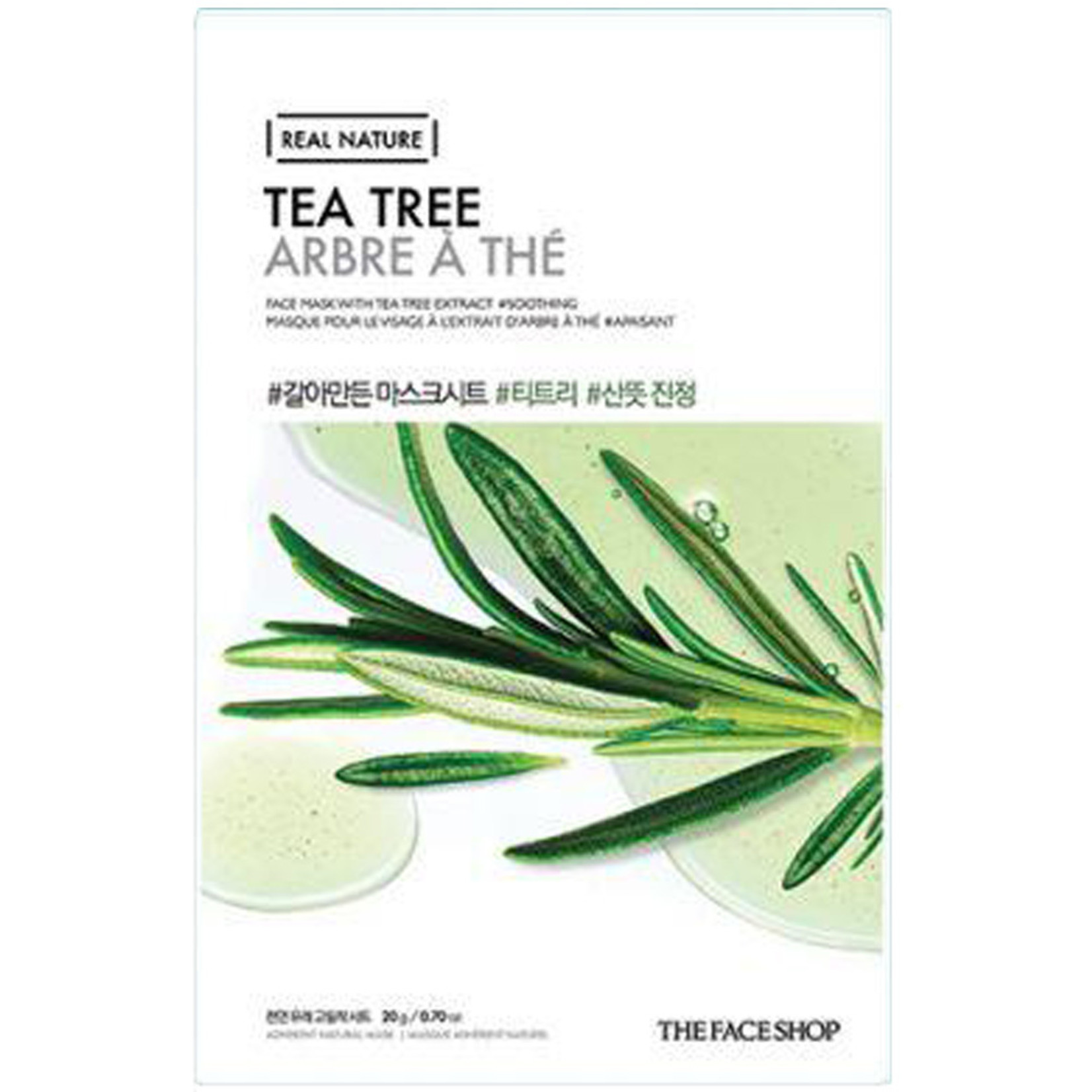 THE FACE SHOP Real Nature Sheet Mask Tea Tree