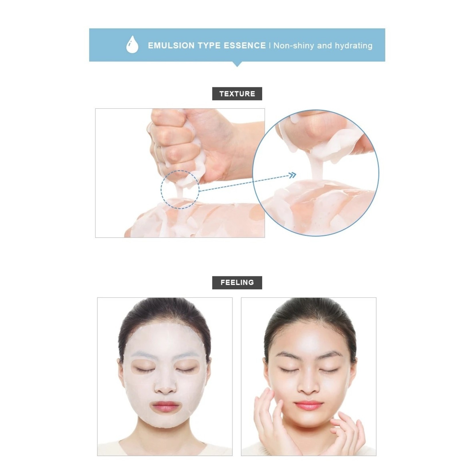 Real Comforting Sheet Mask Mix (3 pcs)