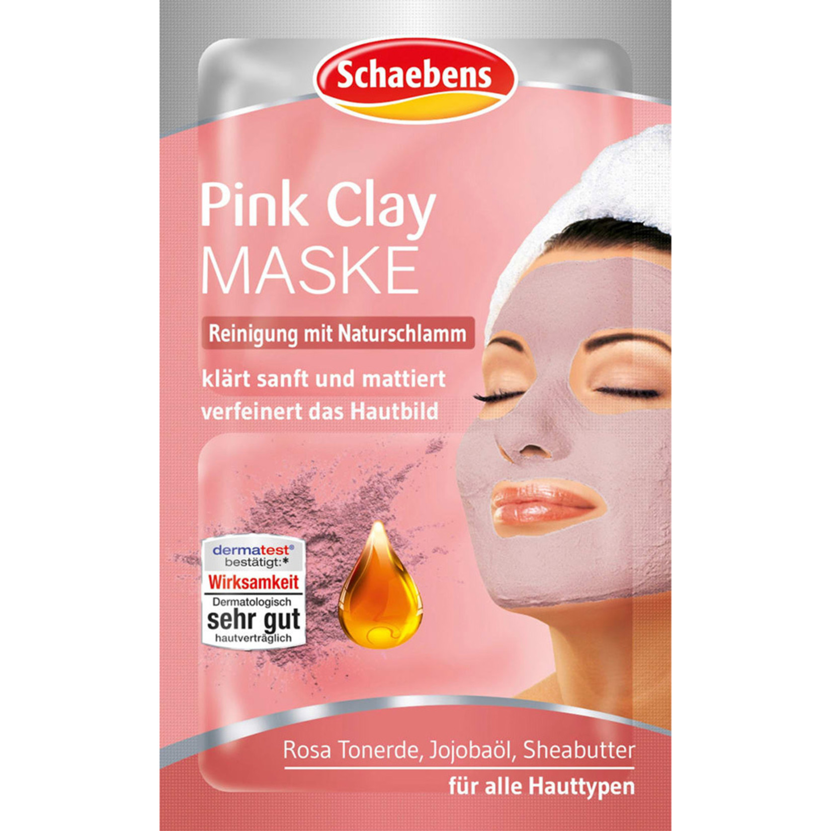 Schaebens - Pink Clay Mask - sheetmask.ch