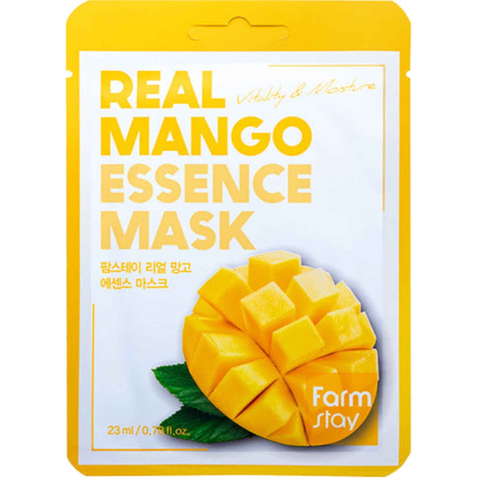 Farm stay Real Essence Tuchmaske #Mango