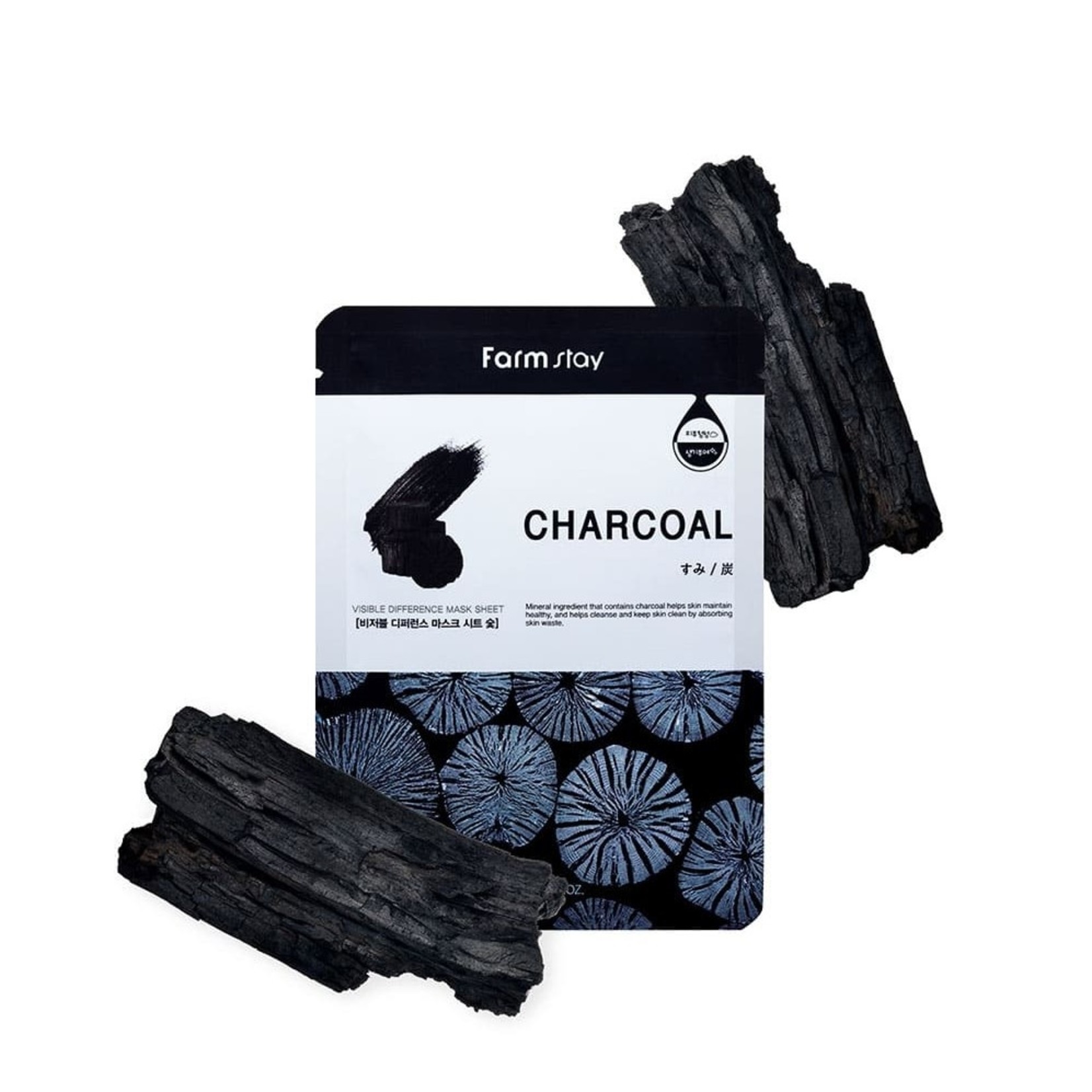 Farm stay Visible Difference Tuchmaske CHARCOAL