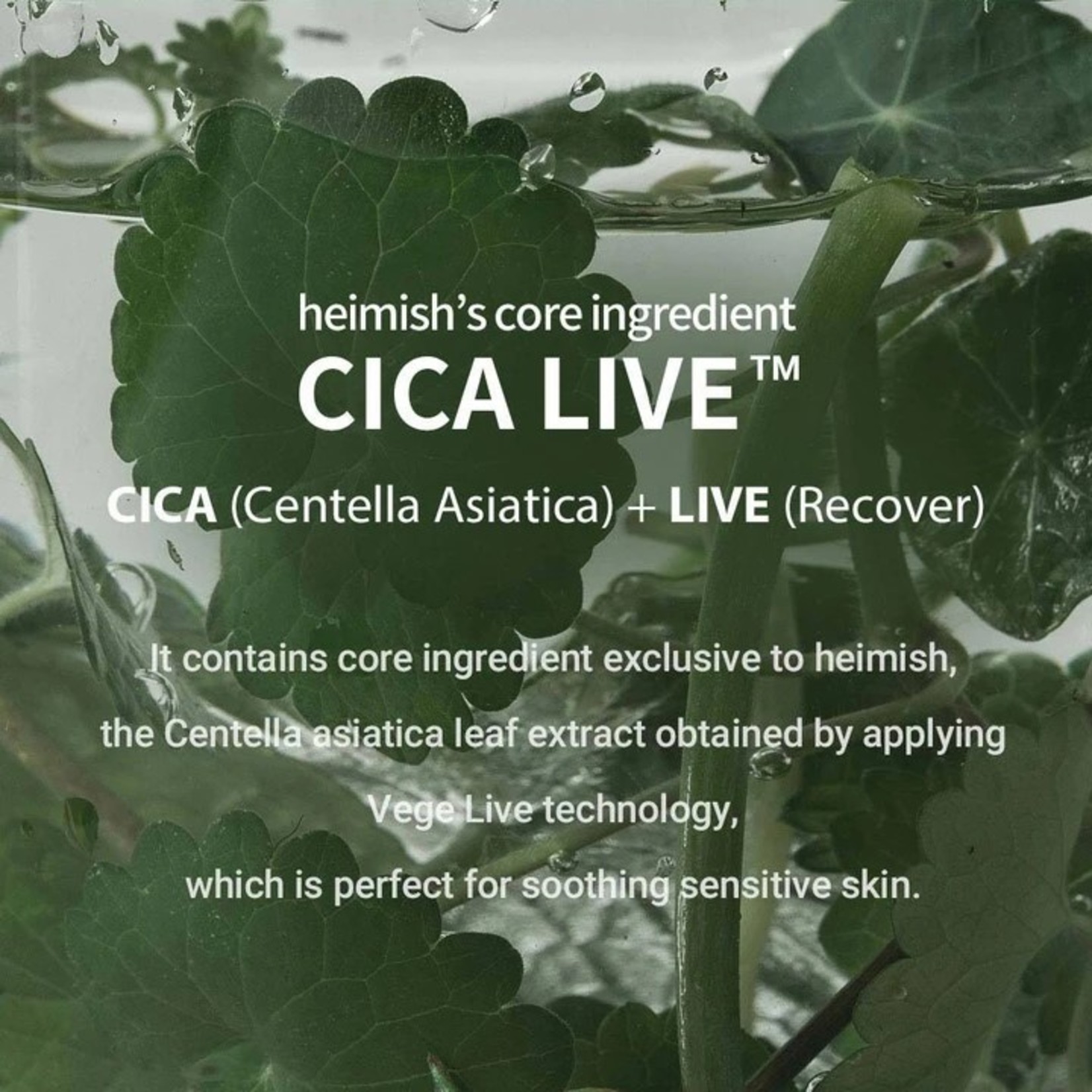 heimish Heimish - Cica Live Ampoule Mask