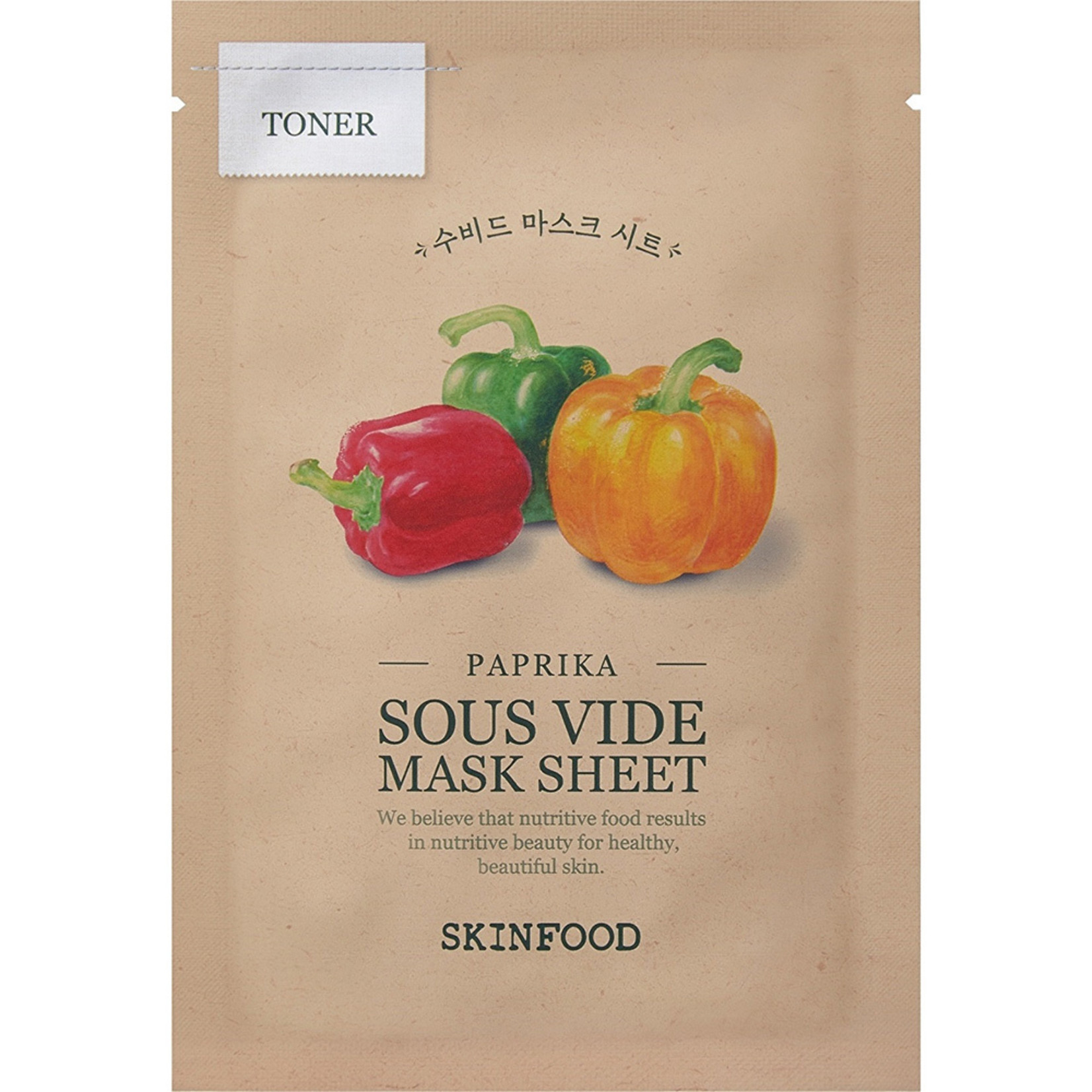 SKINFOOD Paprika Sous Vide Mask Sheet