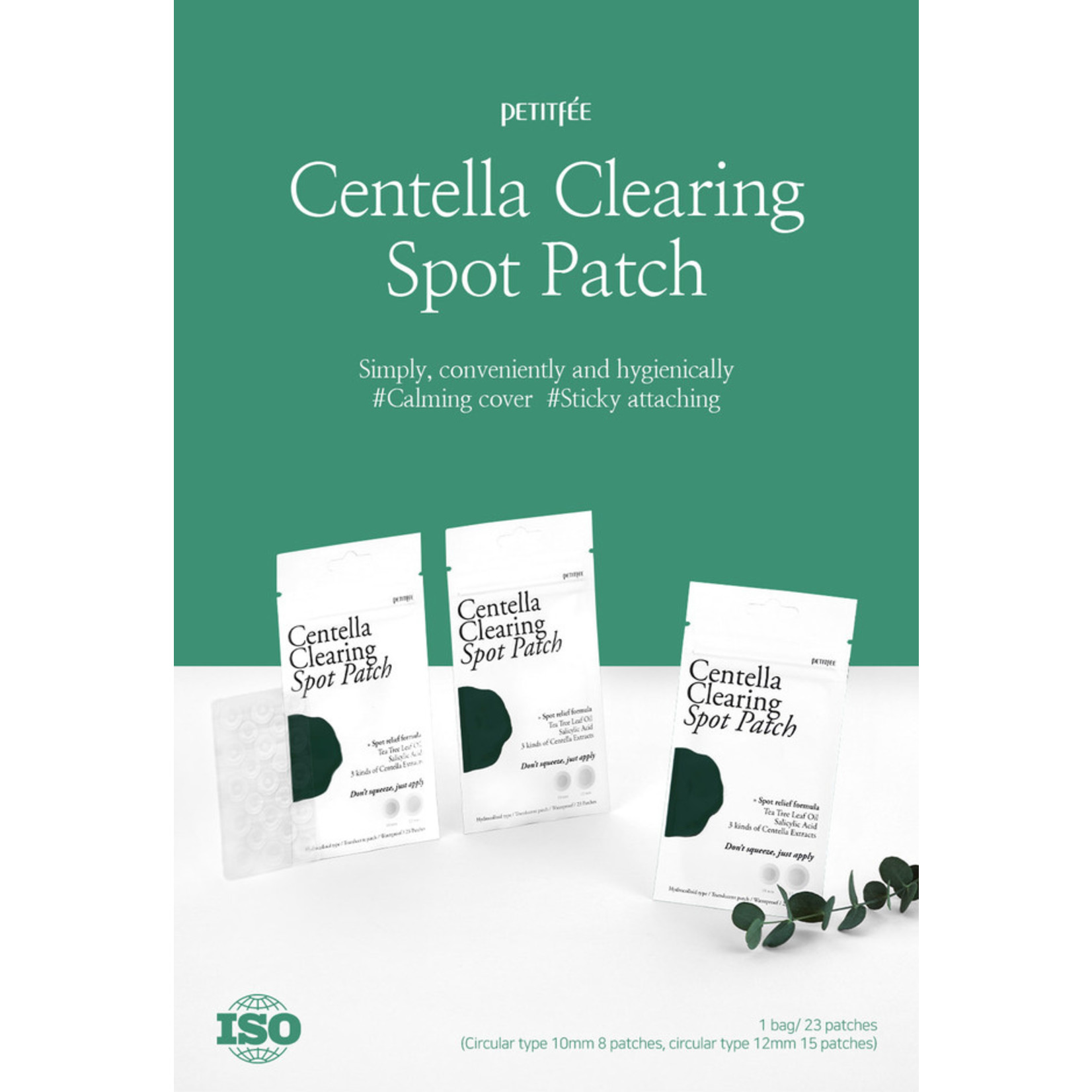 PETITFEE Centella Clearing Spot Patch (23 Patches)