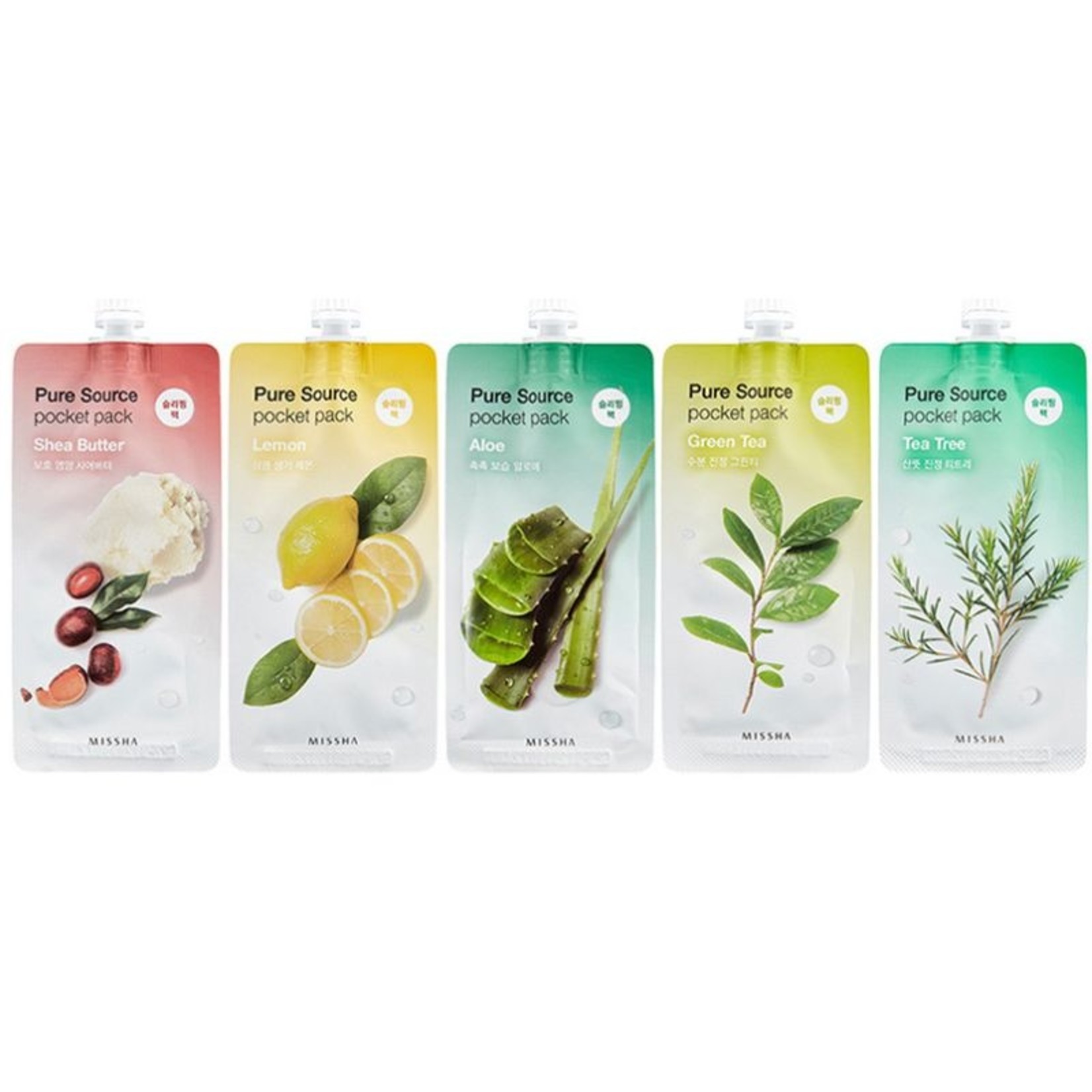 MISSHA Pure Source Pocket Pack Probierset (5 Stk)