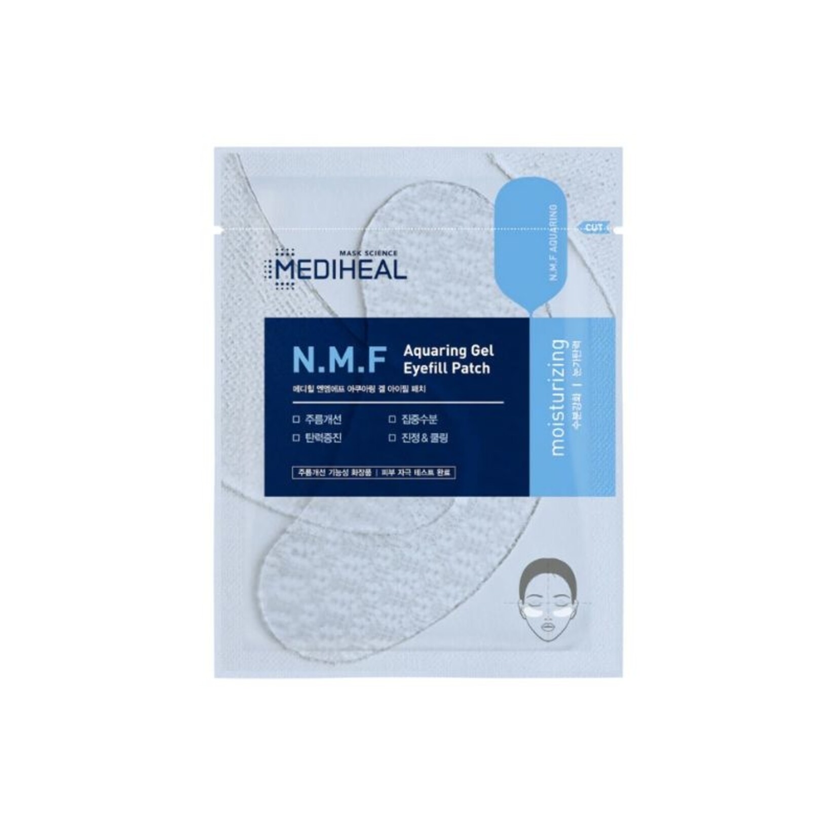 Mediheal N.M.F AQUARING GEL EYE FILL PATCH